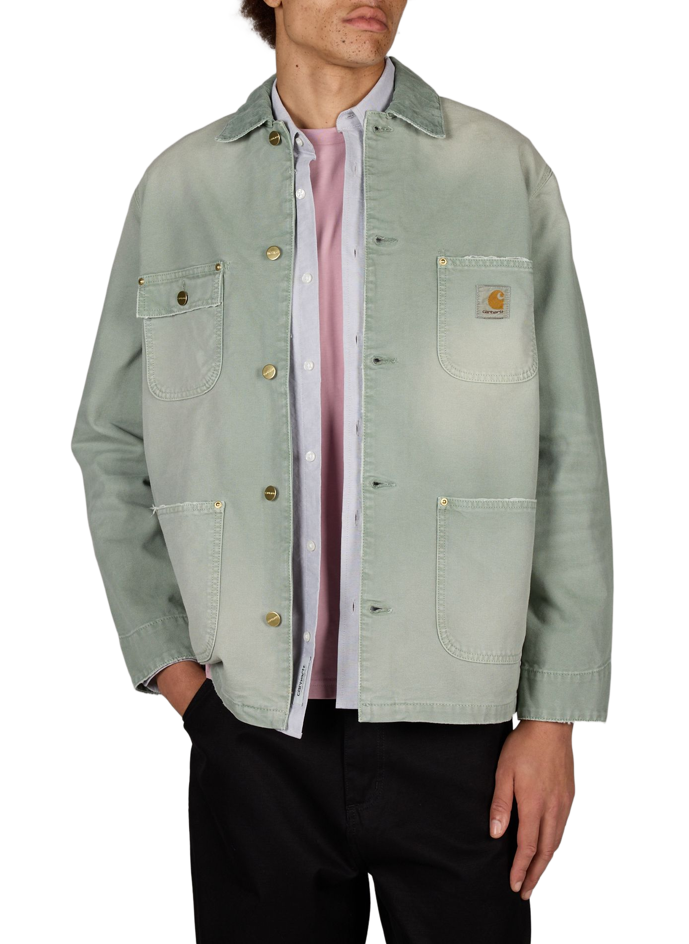 OG Chore Coat Velvet Collar Cotton Coat CARHARTT WIP Green
