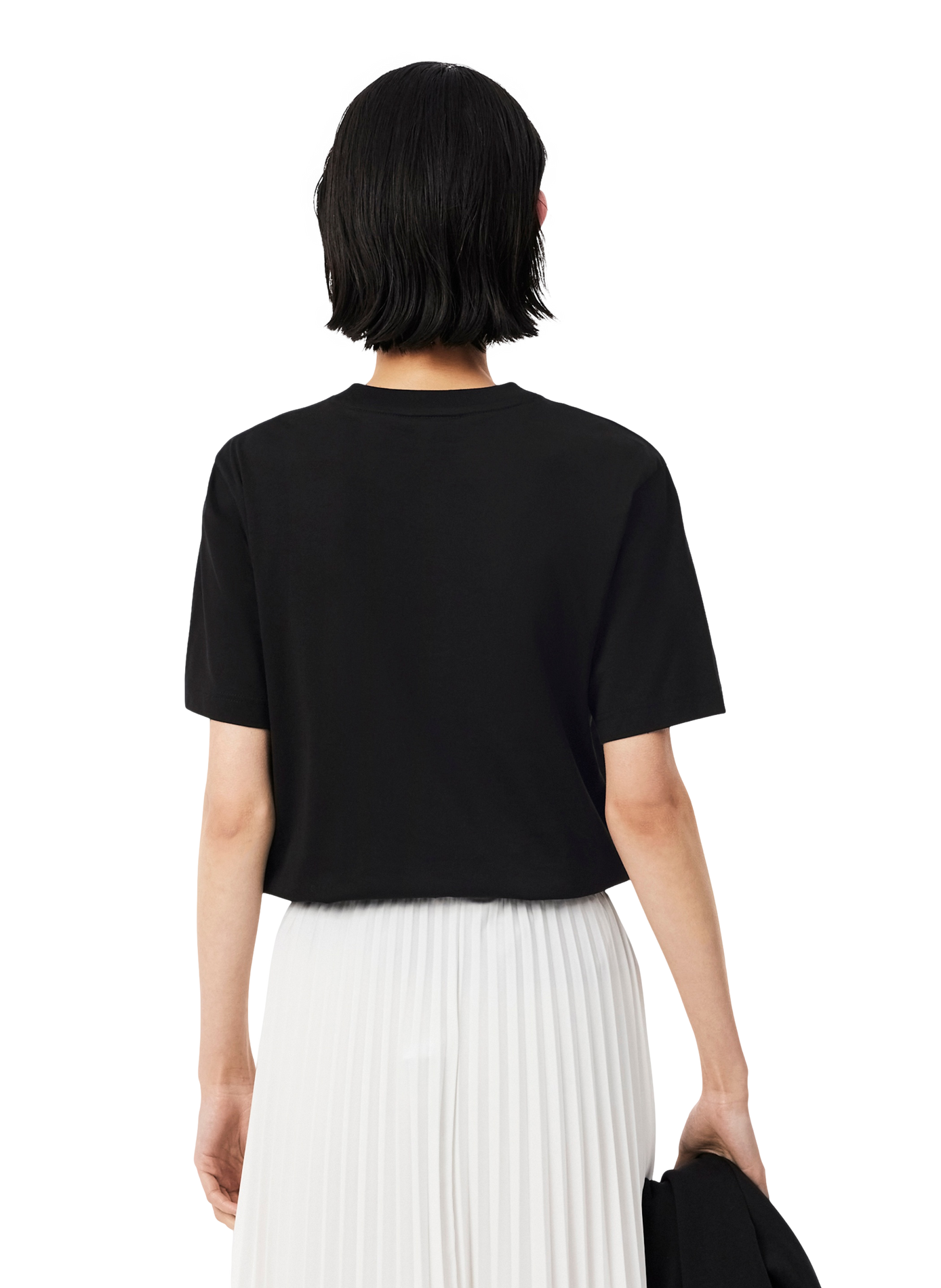 T-shirt en coton LACOSTE Noir
