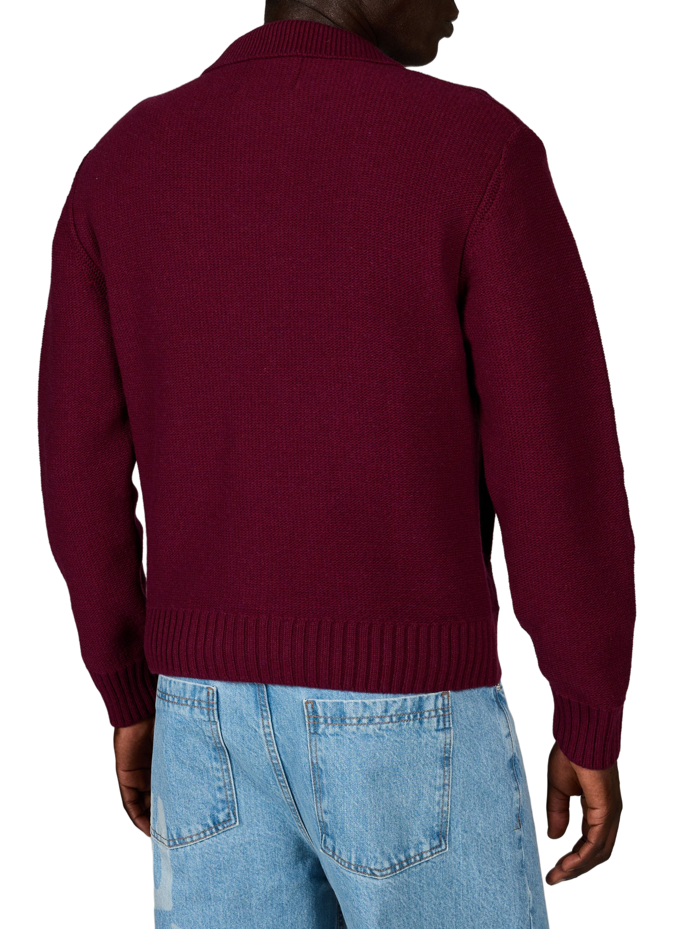 Strickweste mit Logo aus Wollmischung. ARTE ANTWERP Rot