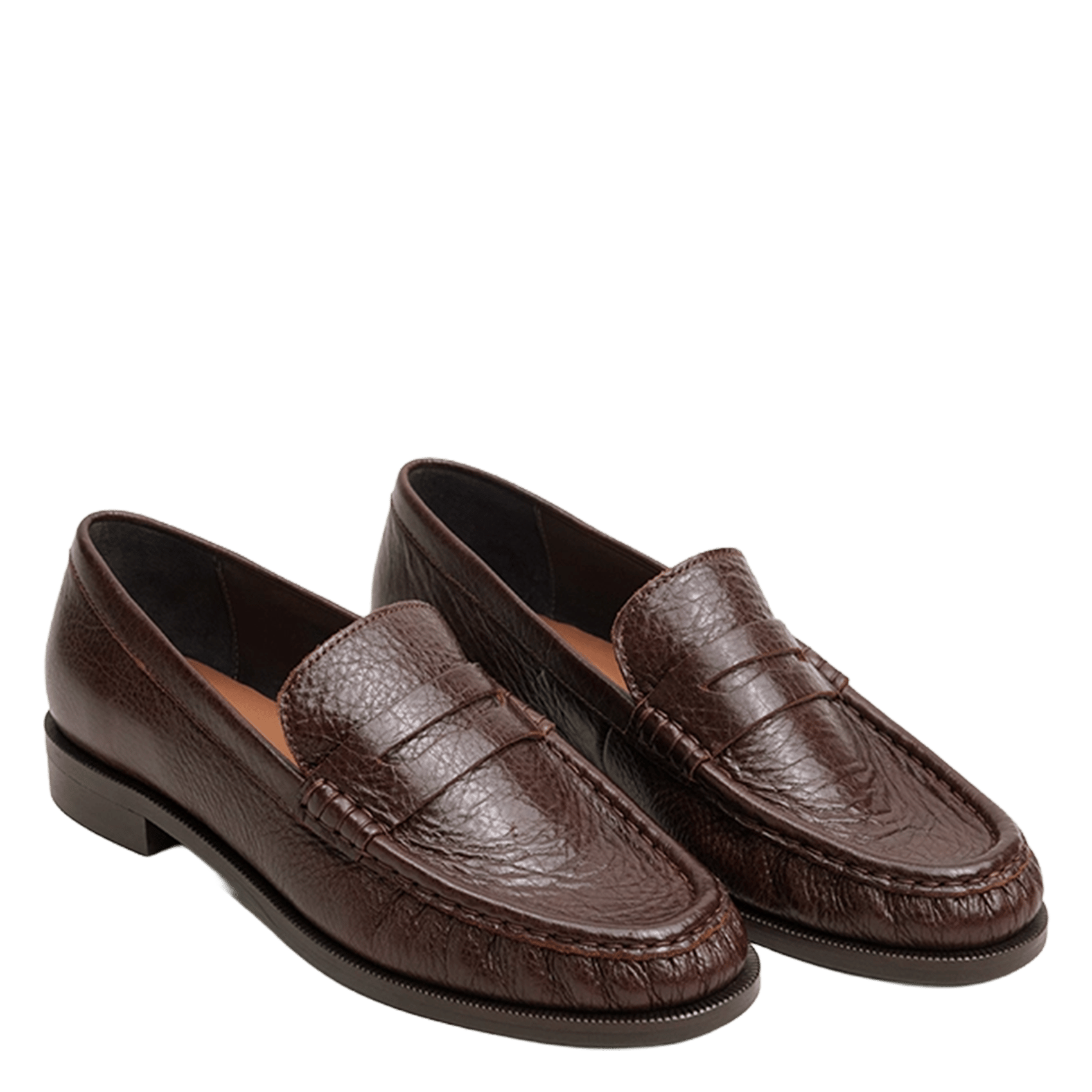 Mocassins en cuir delice JONAK Marron