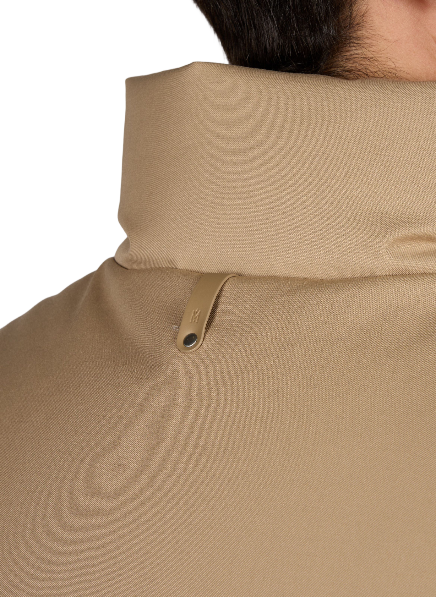 Doudoune Everett-Cdy ample col montant bi-matière MACKAGE Beige