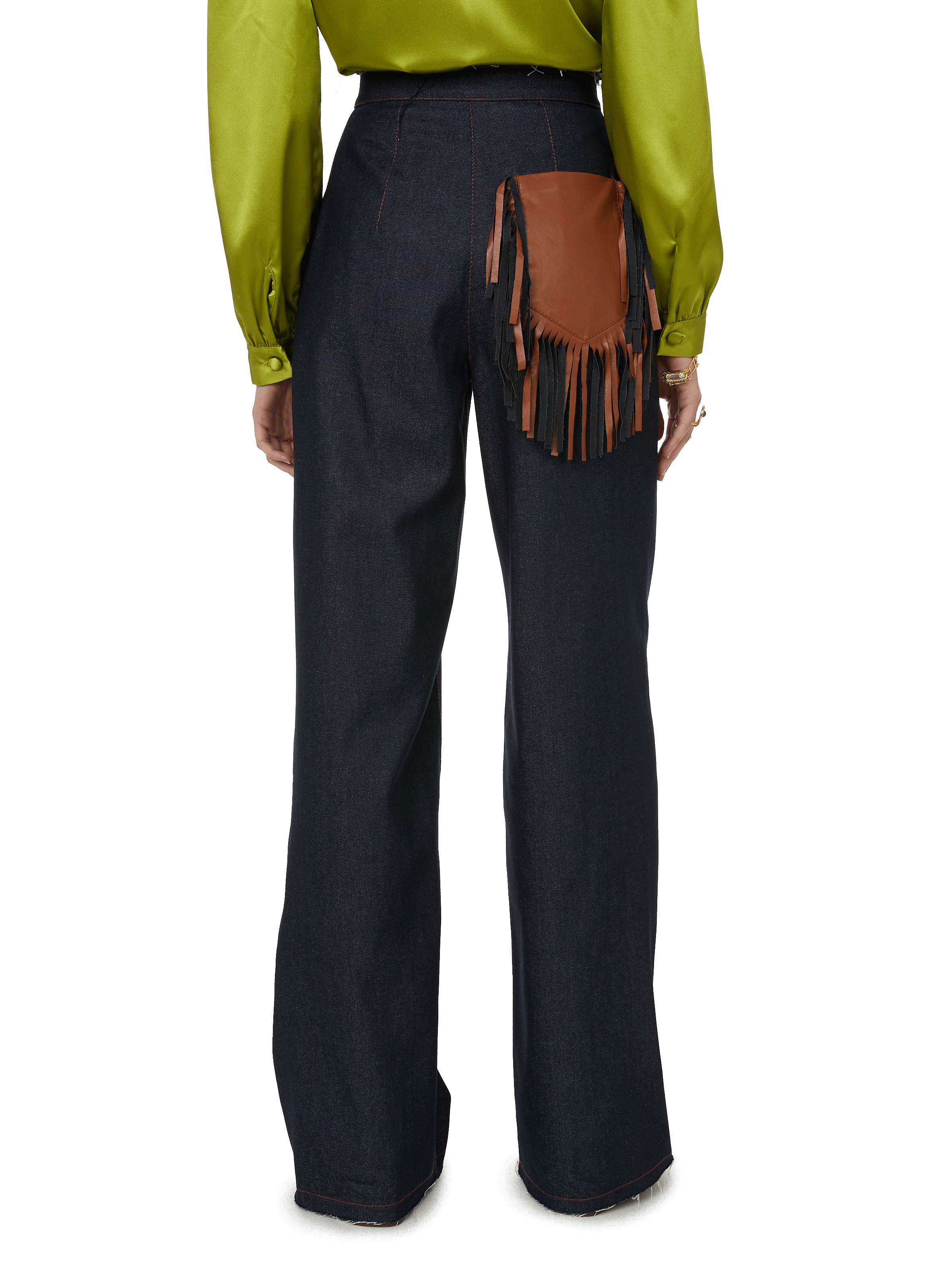 Jean large LIYA Bleu