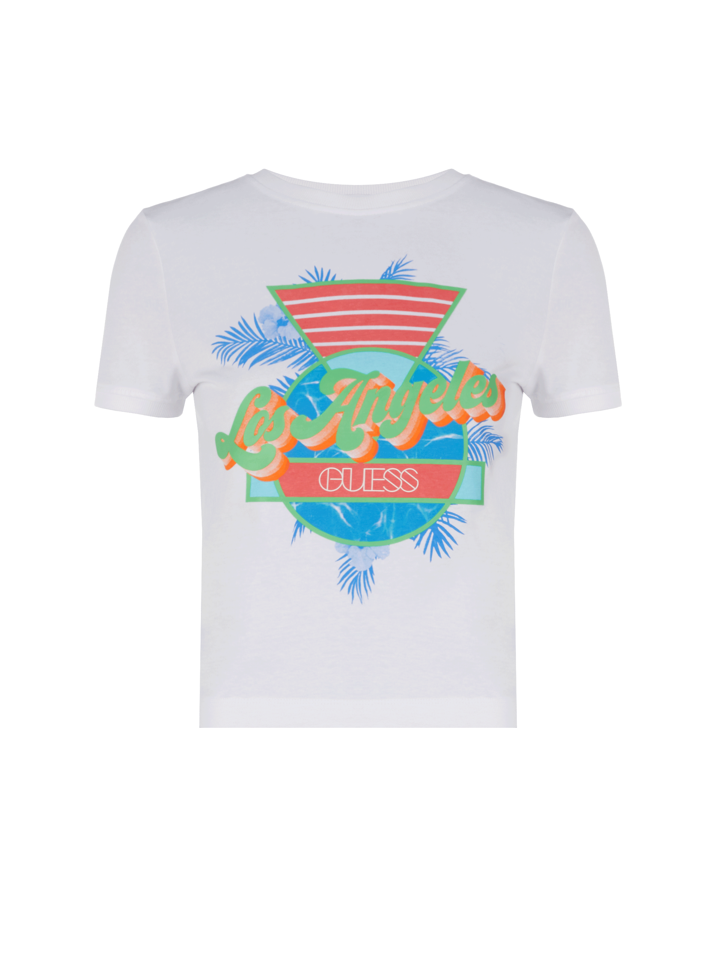 T-shirt en coton imprimé