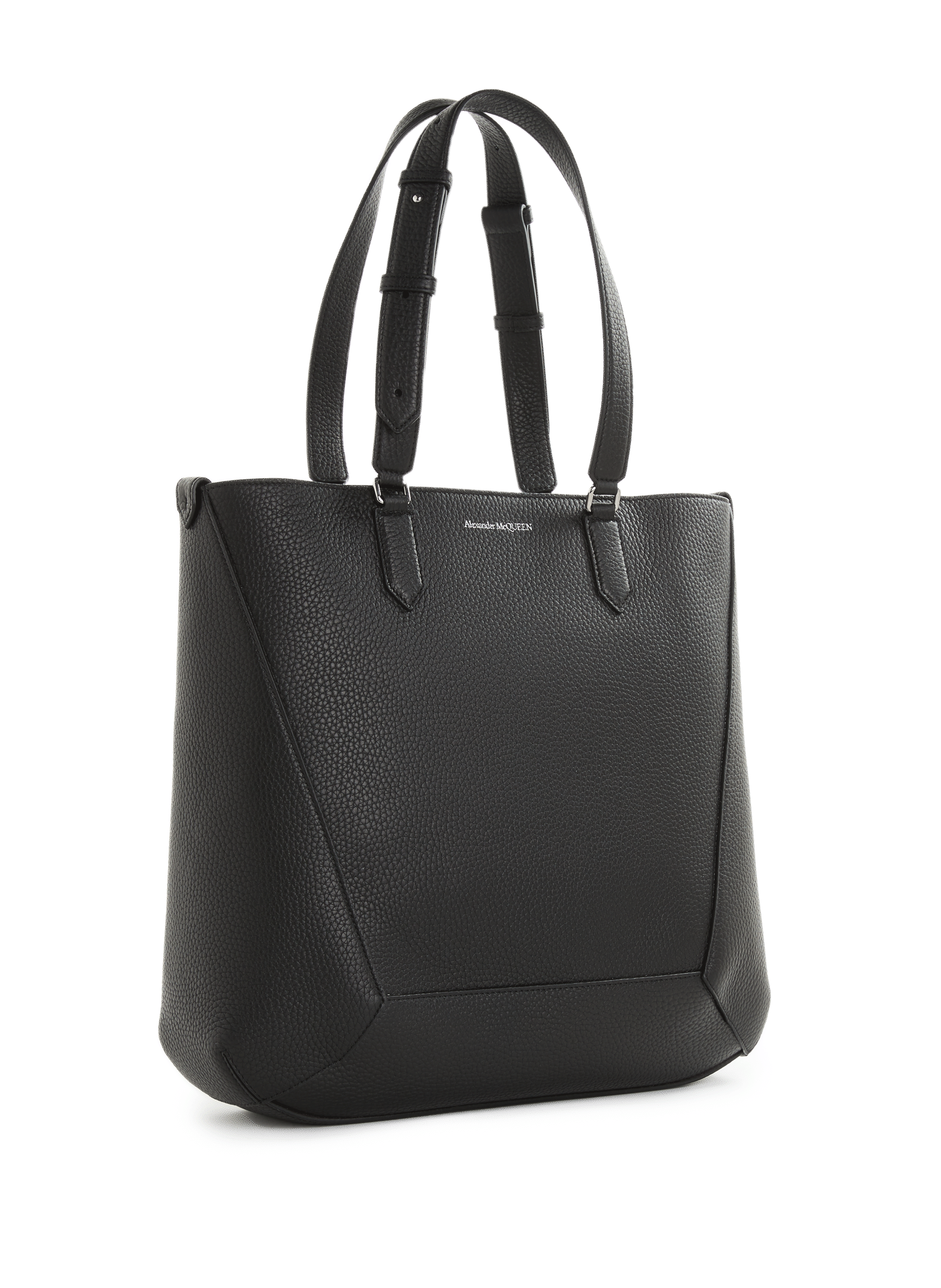 Sac cabas en cuir ALEXANDER MCQUEEN Noir