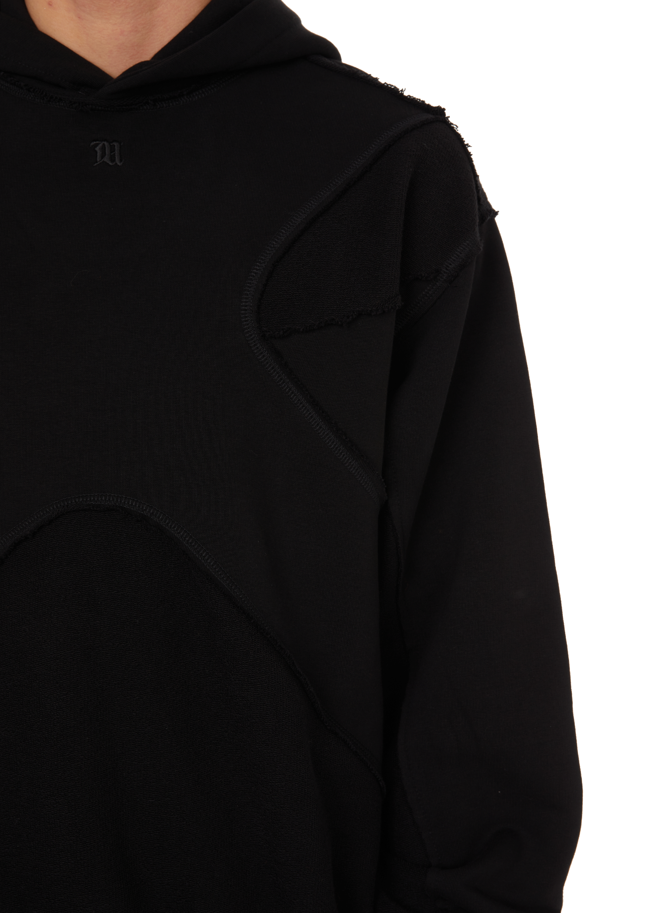 Katoenen hoodie MISBHV Zwart