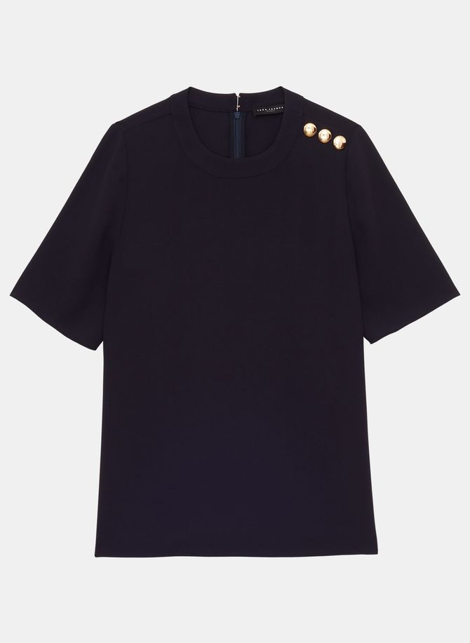 T-shirt  uni longueur standard manches courtes col rond - tasha TARA JARMON