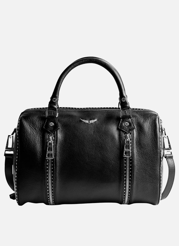 Sac clouté en cuir sunny medium Noir by ZADIG&VOLTAIRE ZADIG&VOLTAIRE Sac clouté en cuir sunny medium Noir