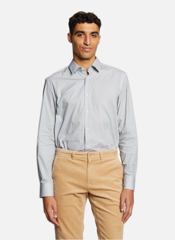 Chemise imprimée en coton Vert by BOSS BOSS Chemise imprimée en coton Vert