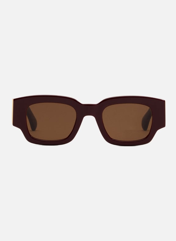 Lunettes classique ami de cœur unisexes Rouge by AMI PARIS AMI PARIS Lunettes classique ami de cœur unisexes Rouge