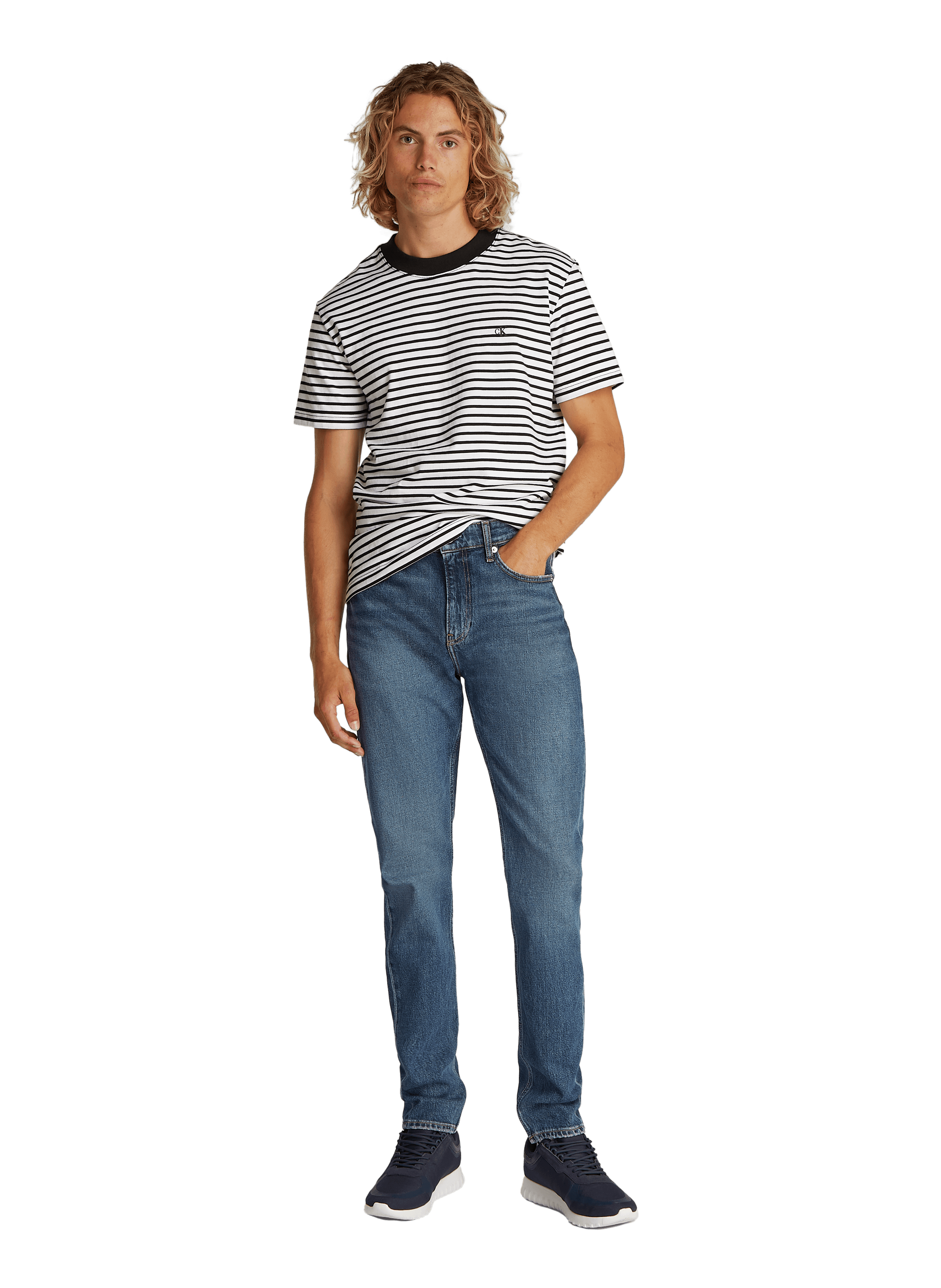 Contrast Jeans CALVIN KLEIN Blue