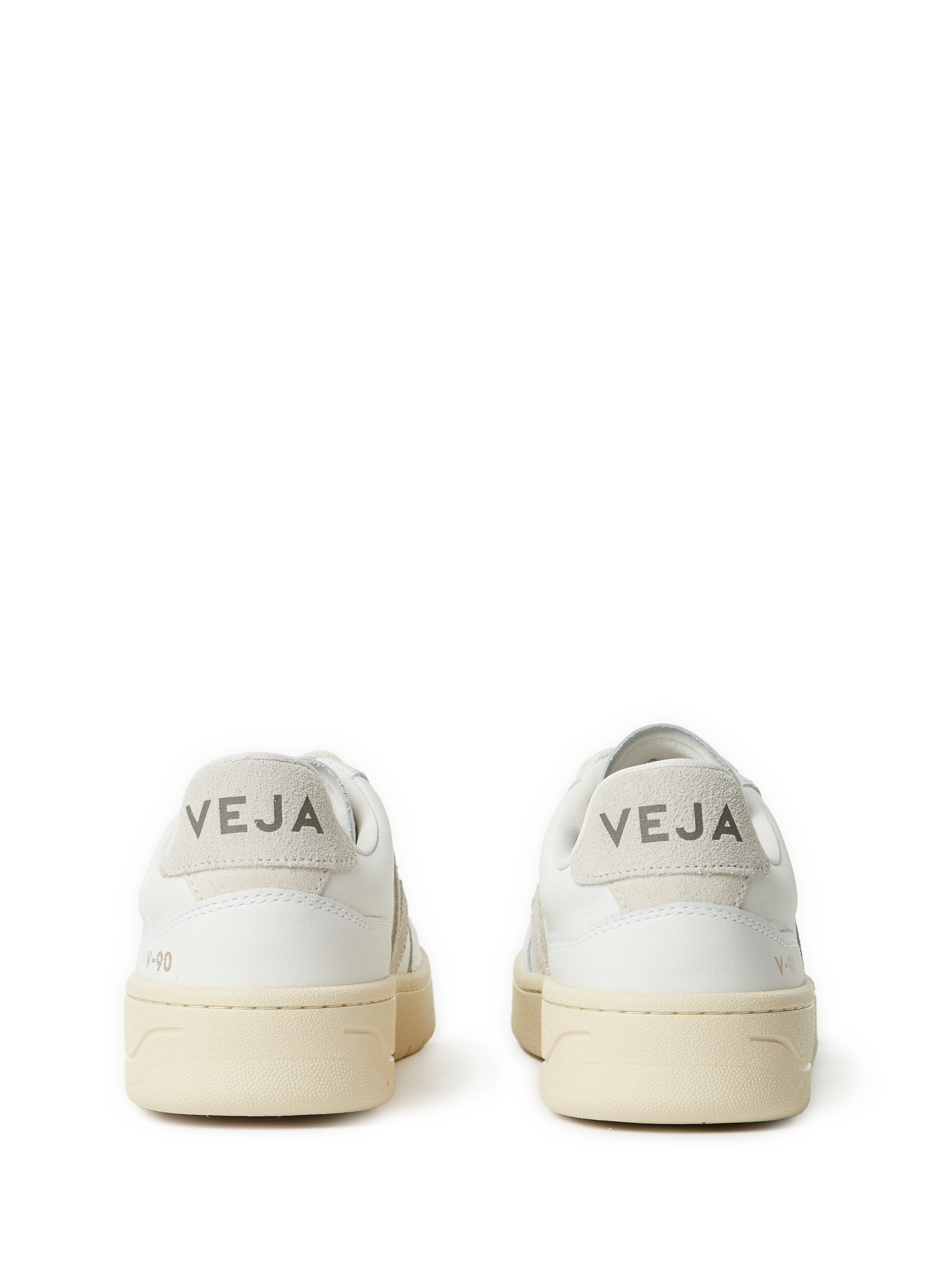 V 90 leather sneakers VEJA White