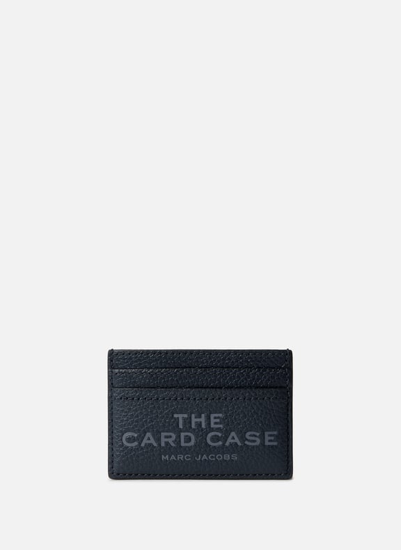 Porte-cartes The Leather Card Case Bleu by MARC JACOBS MARC JACOBS Porte-cartes The Leather Card Case Bleu