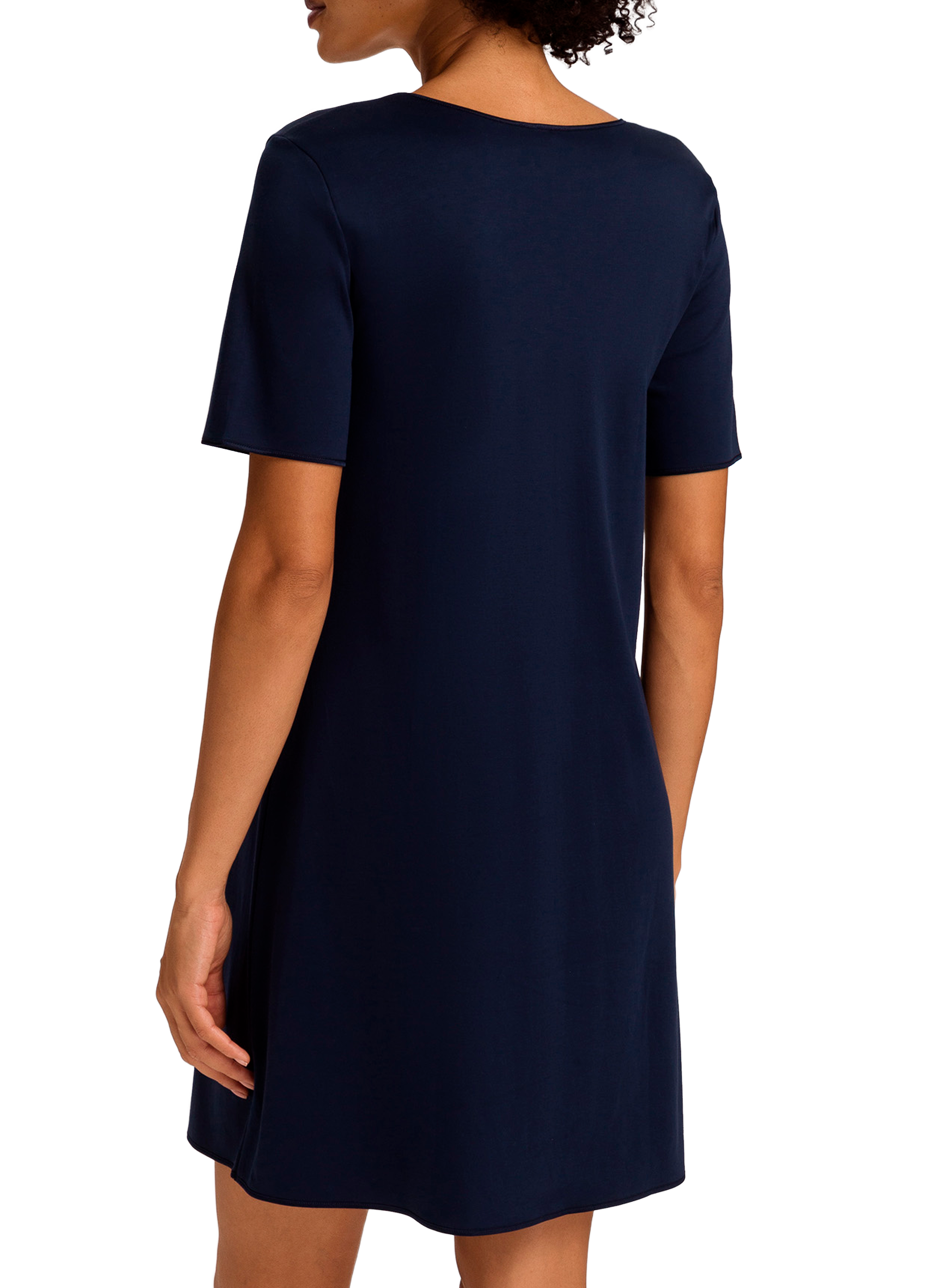 Chemise de nuit en coton HANRO Bleu