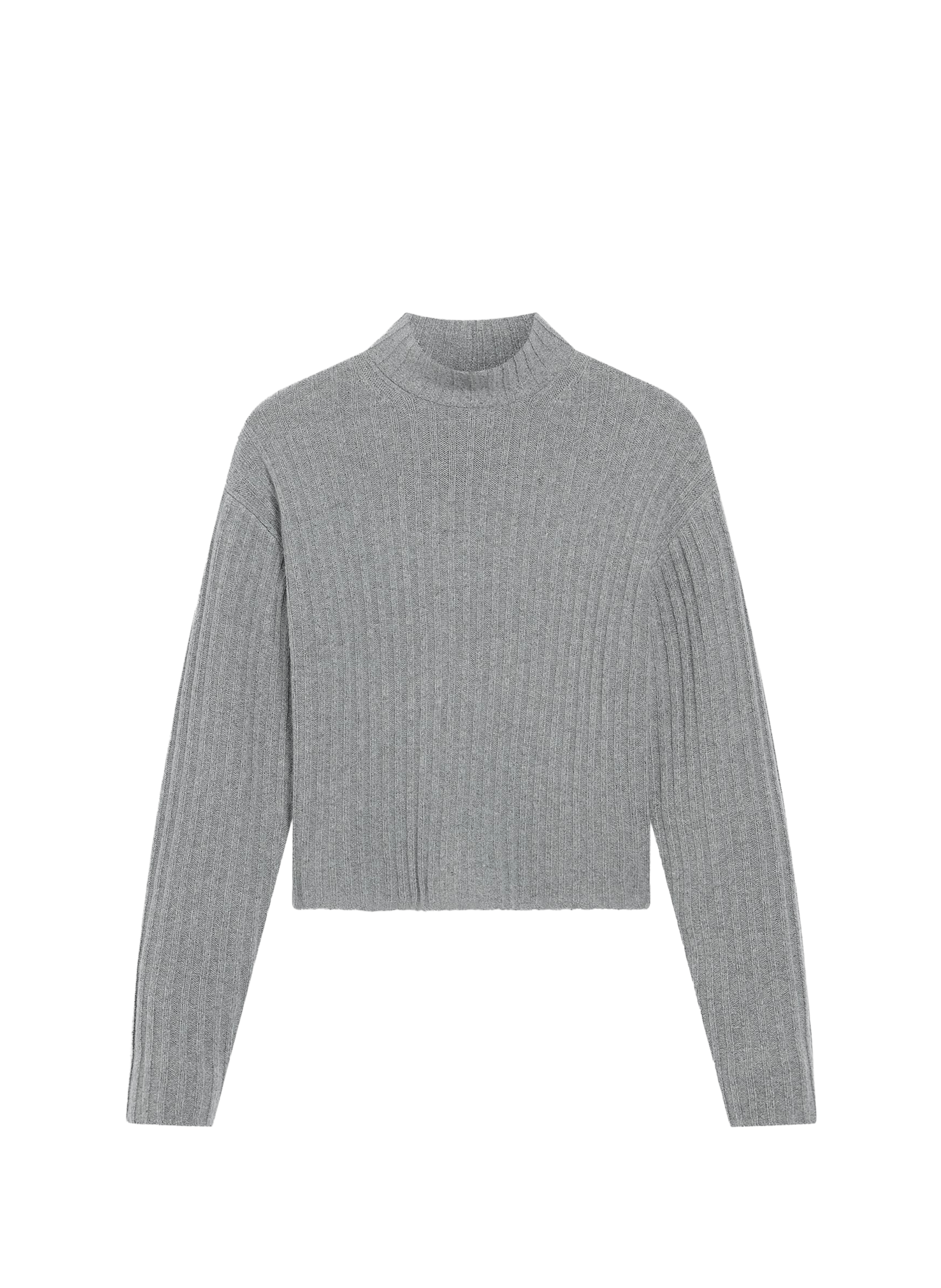 Pull col roulé en laine mélangée DOCKERS Gris