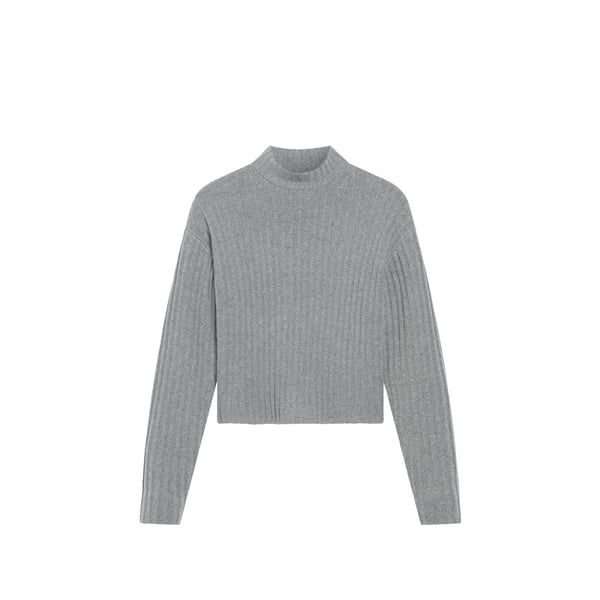 Dockers Pull Col Roulé En Laine Mélangée In Gray