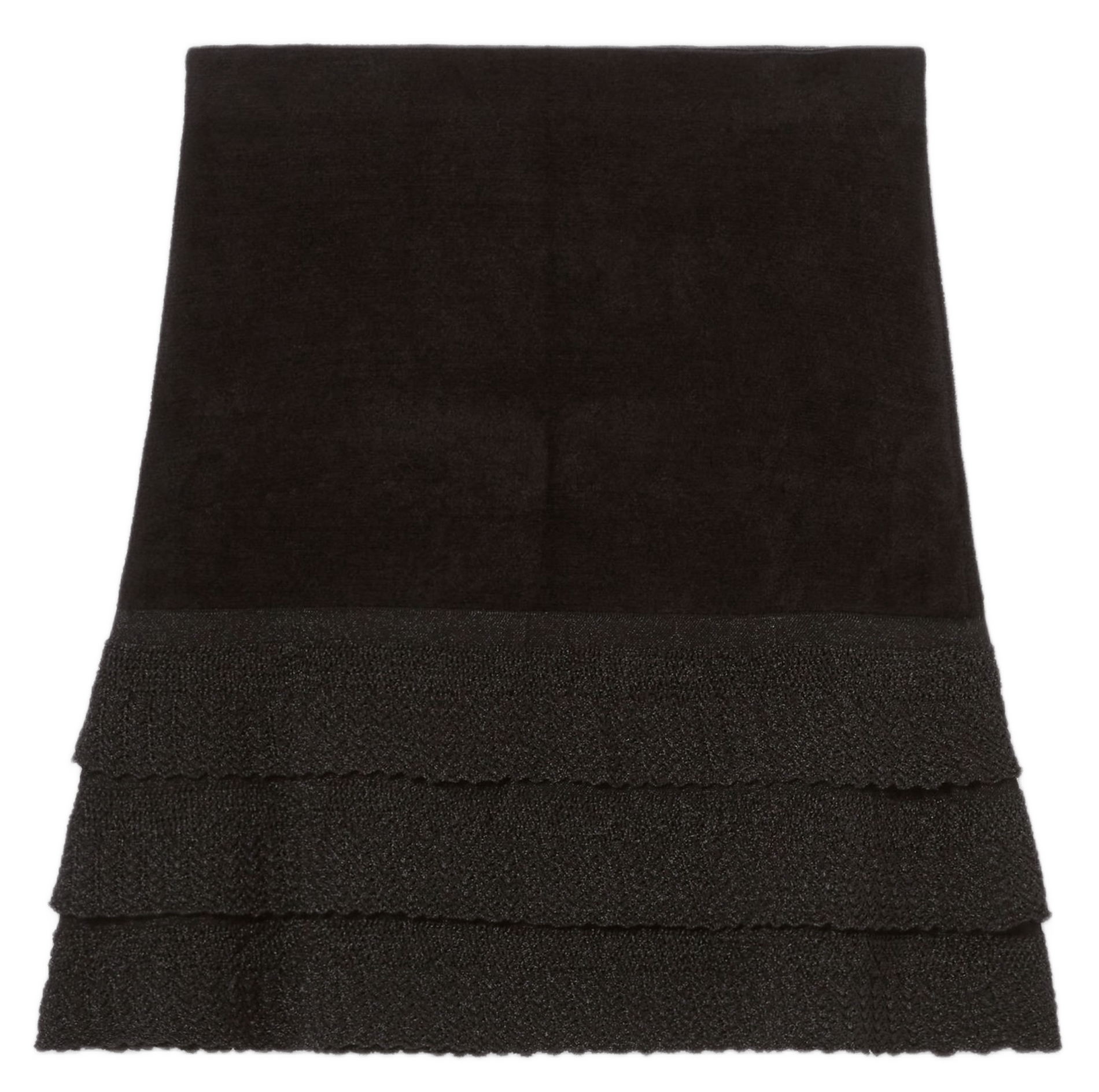 Jupe courte en maille velours marcelina CLAUDIE PIERLOT Noir