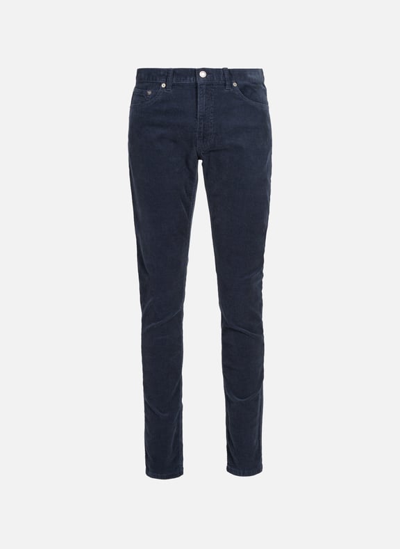 Pantalon slim en coton mélangé Bleu by GANT GANT Pantalon slim en coton mélangé Bleu