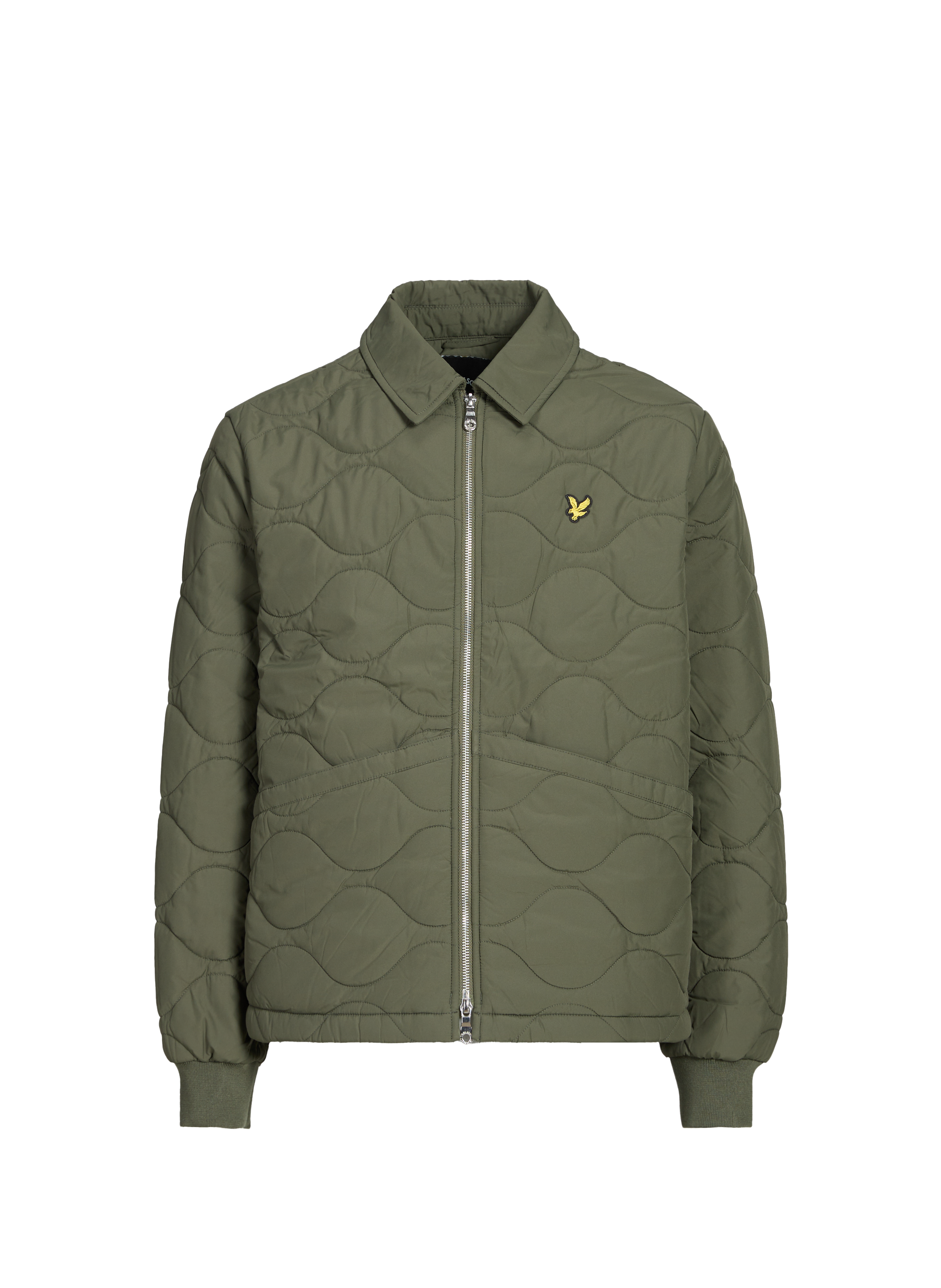 Straight jacket with classic collar LYLE & SCOTT Grey