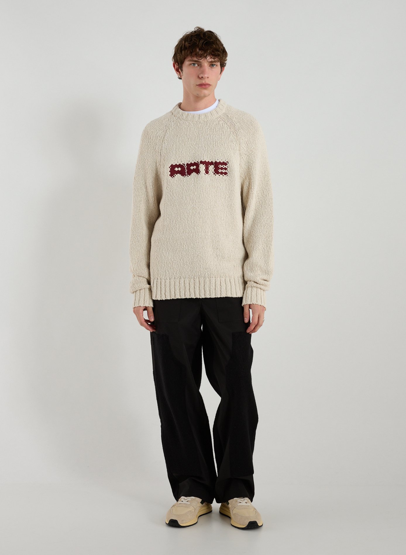 Cotton-blend jumper ARTE ANTWERP Beige