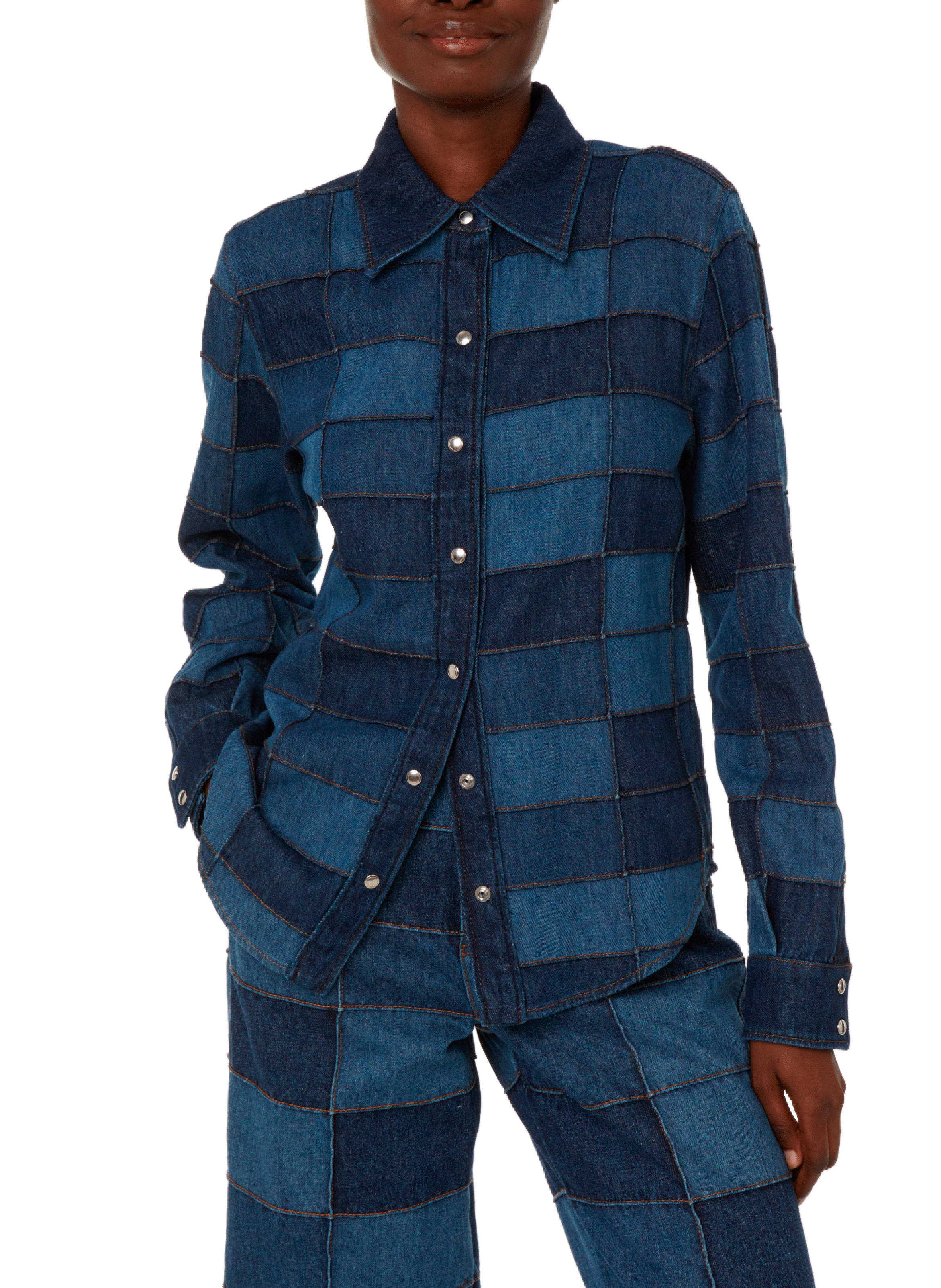 CHLOÉ Levi?s® x Deepika denim shirt Blue