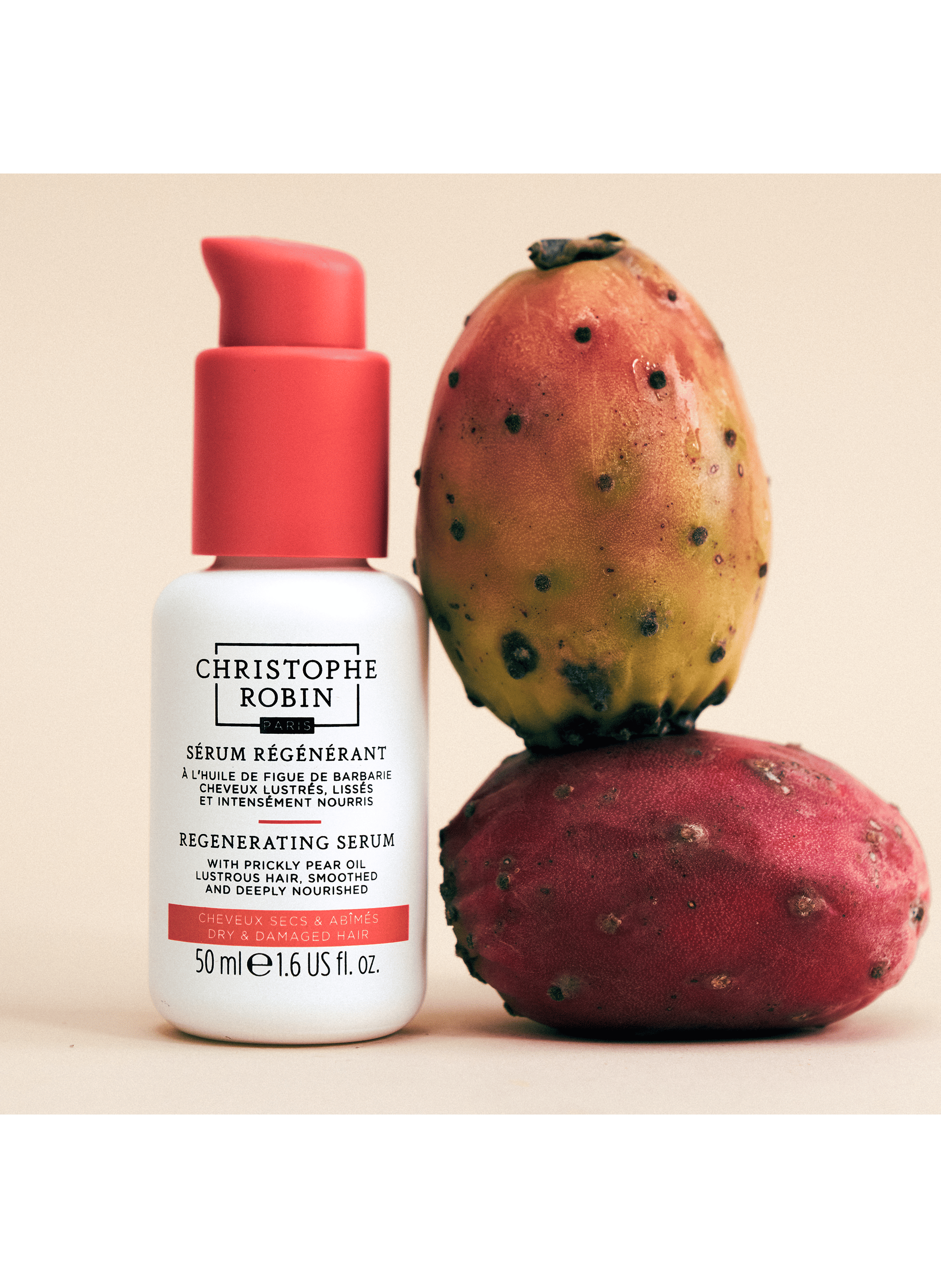 Sérum régénérant à l&#039;huile de figue de barbarie CHRISTOPHE ROBIN No color