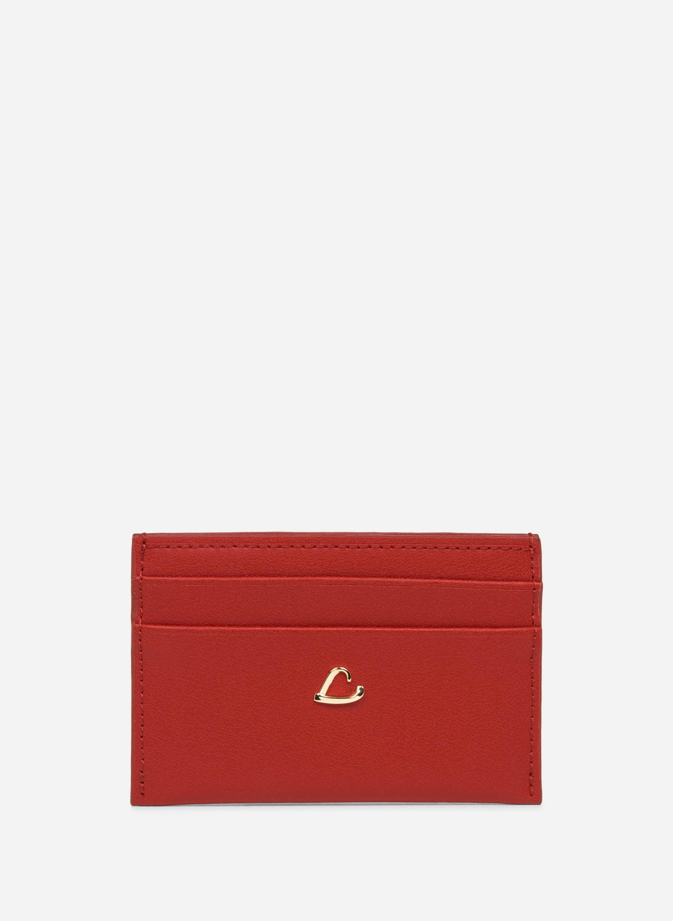 LANCASTER Card holder - City Philos Red