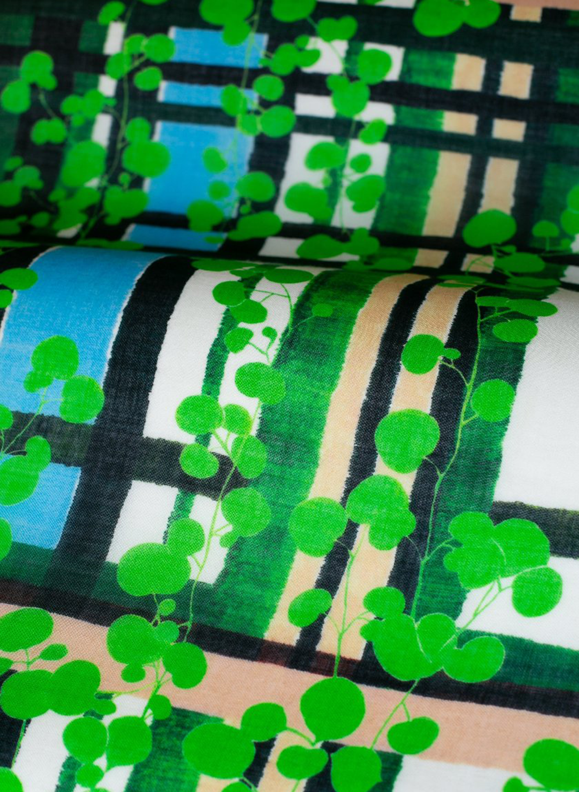 Tartan - Etole laine et soie PETITJEAN PARIS Multicolore