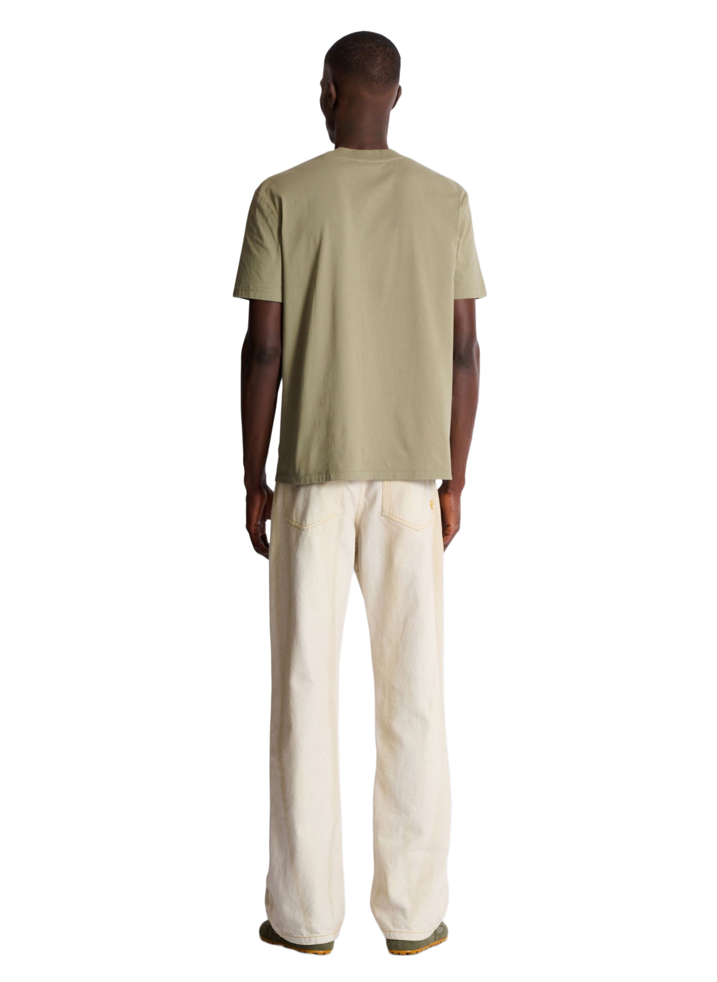 T-shirt imprimé balmain plage BALMAIN Vert