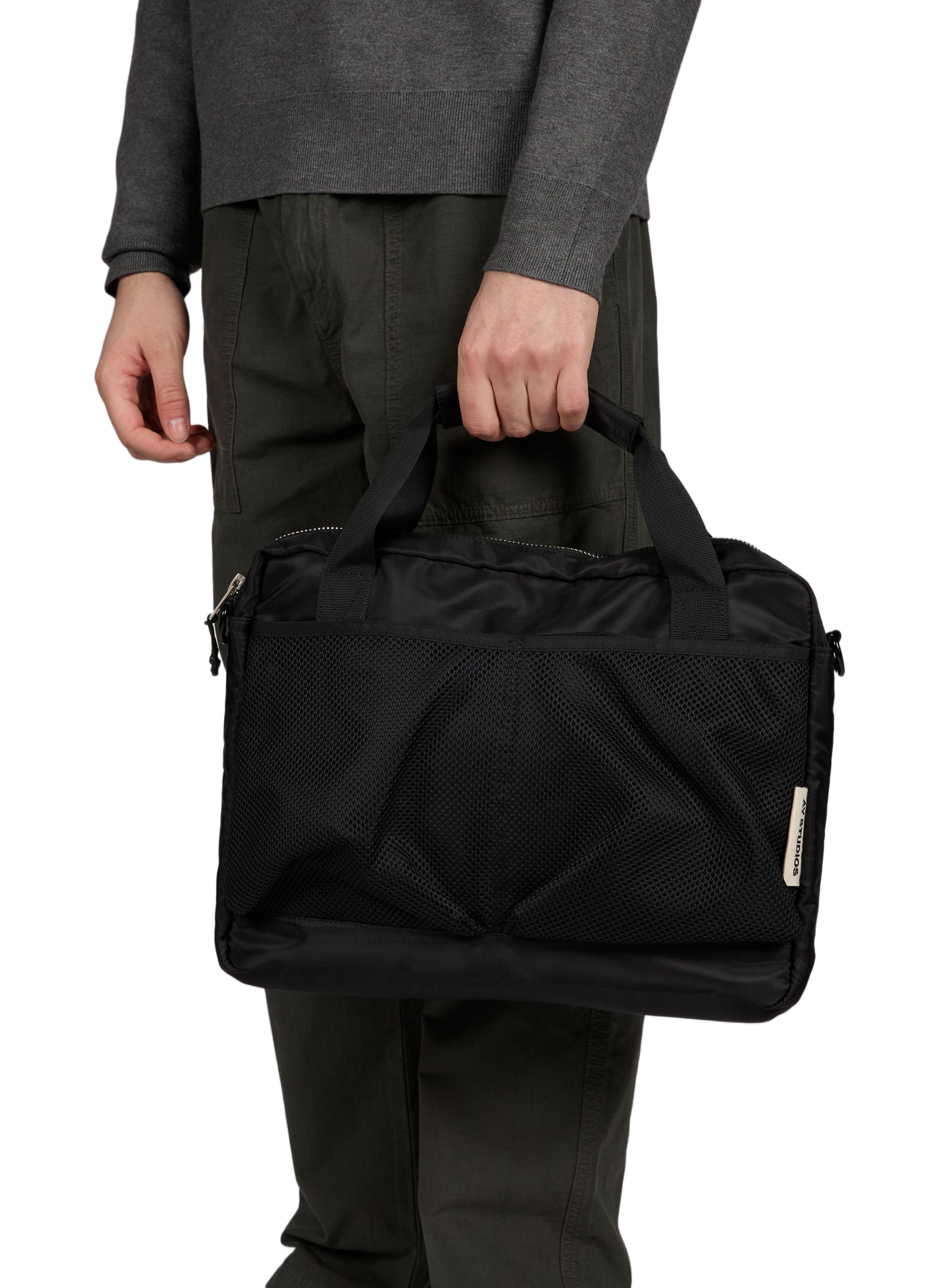 Sac pour ordinateur imperméable AY STUDIOS Noir