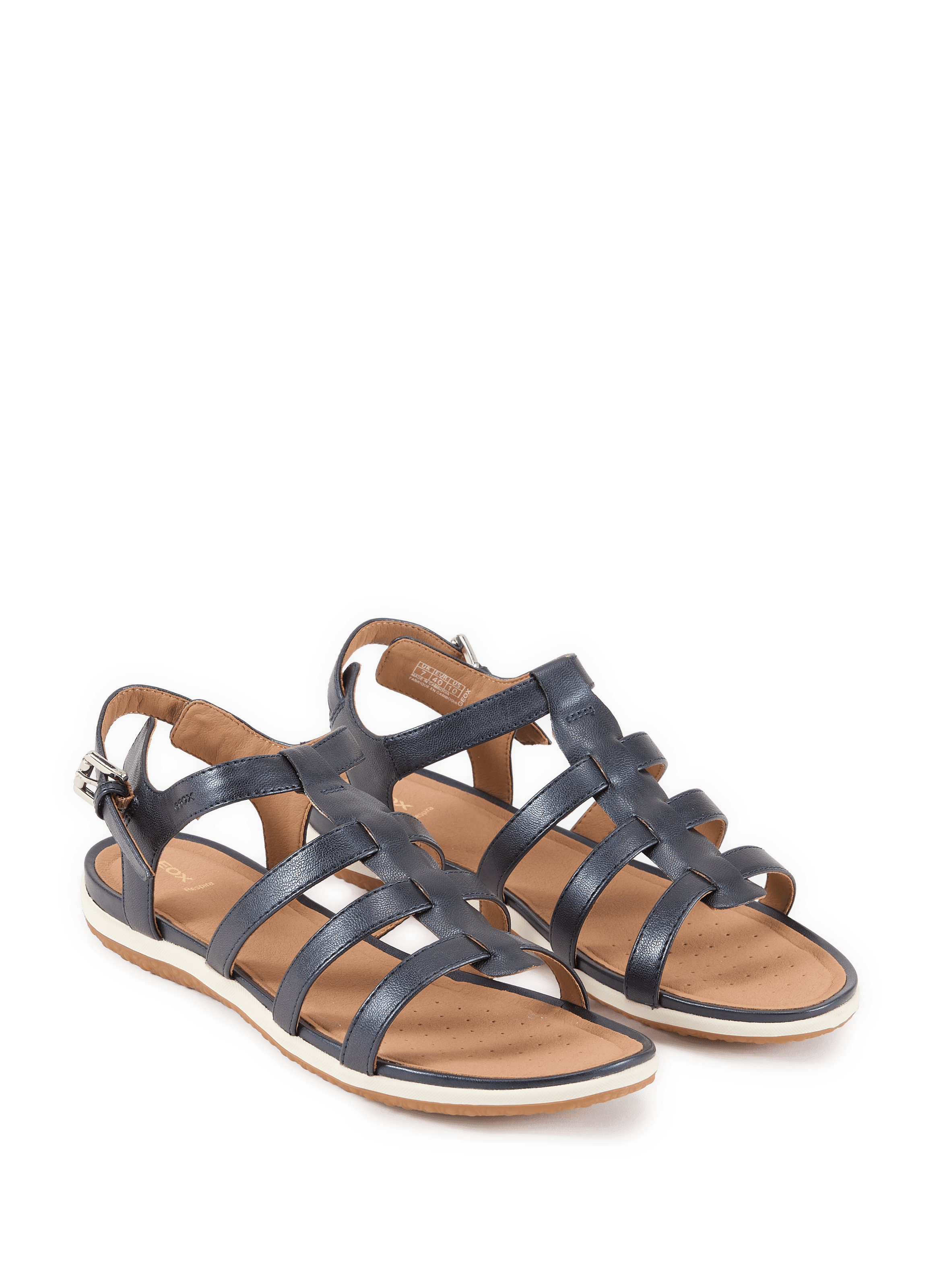 Sandale plates Vega multibrides GEOX Bleu