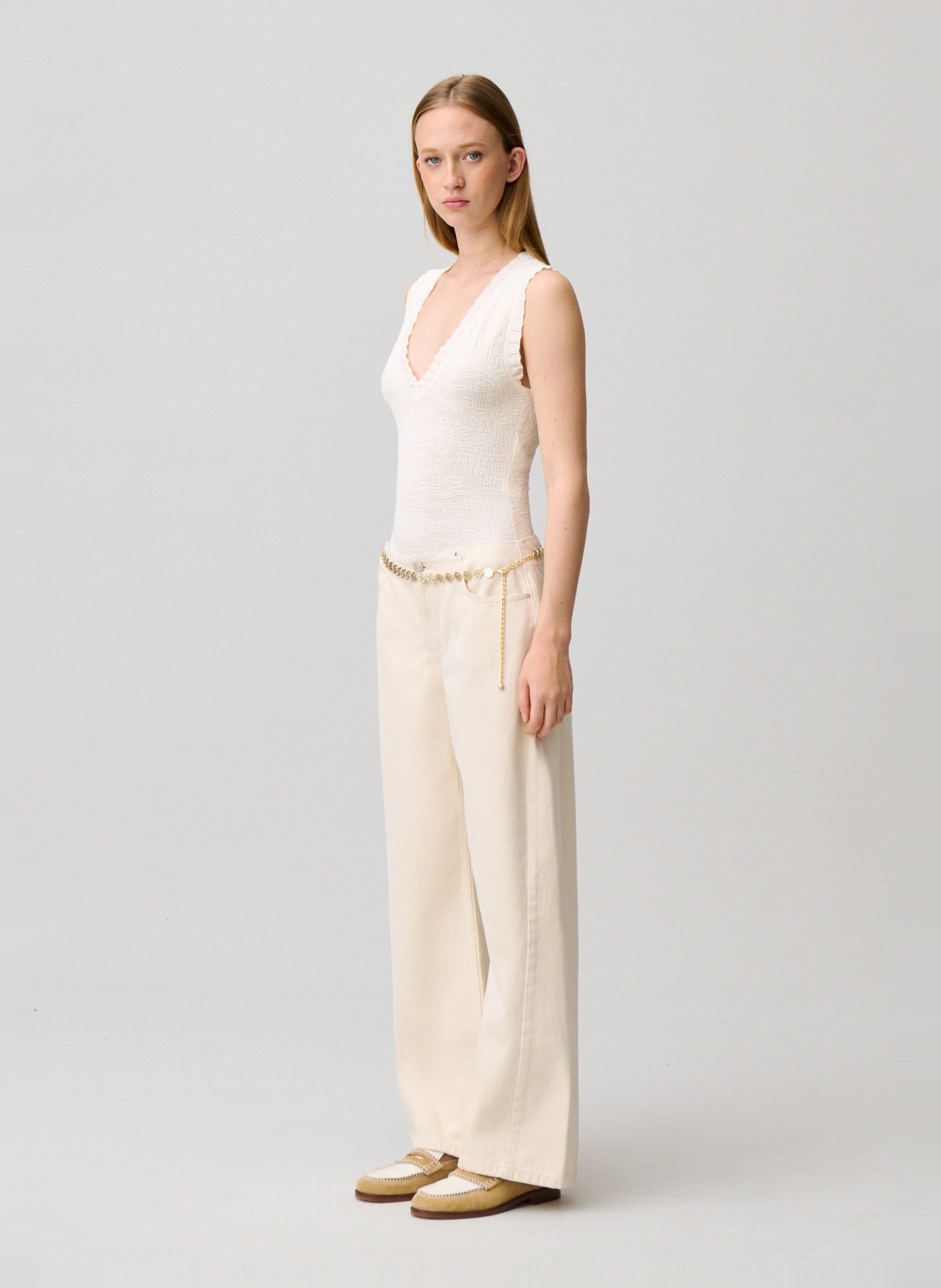 Body col v CLAUDIE PIERLOT Beige