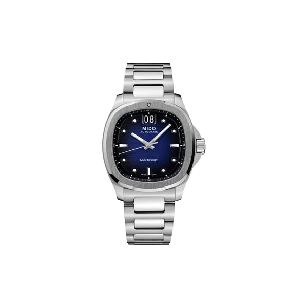 Montre Multifort TV Big Date en acier inoxydable Montre Multifort TV Big Date en acier inoxydable
