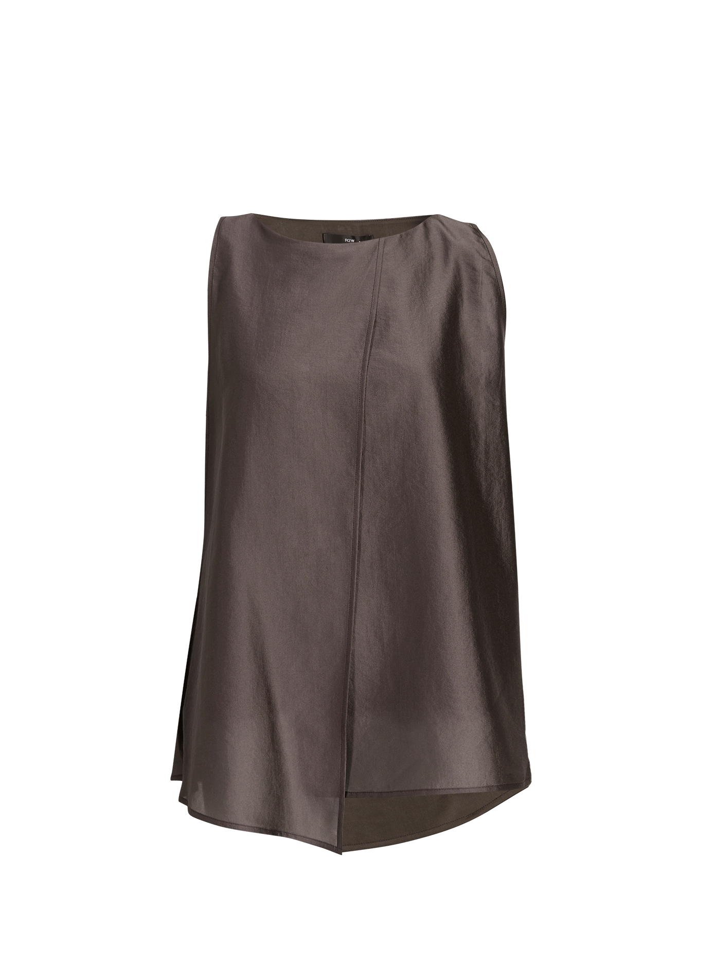 Flared sleeveless Raya blouse RAYA Brown