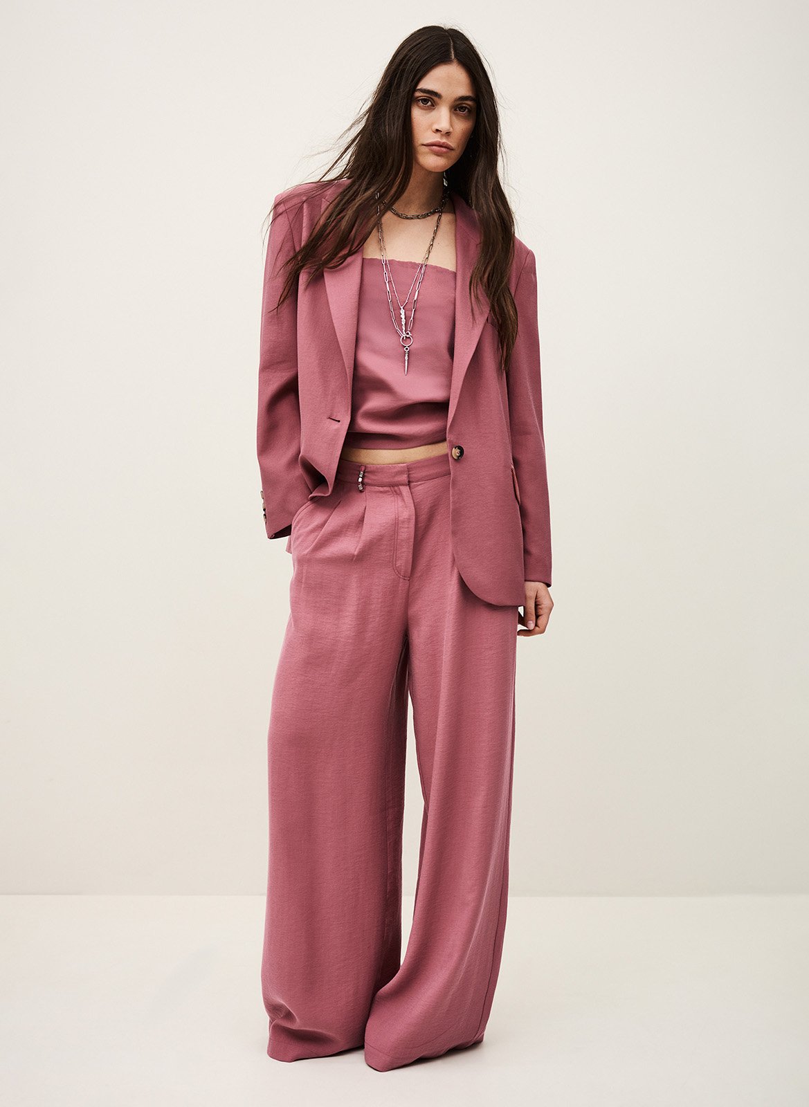 Veste col tailleur dalena BA&SH Rose