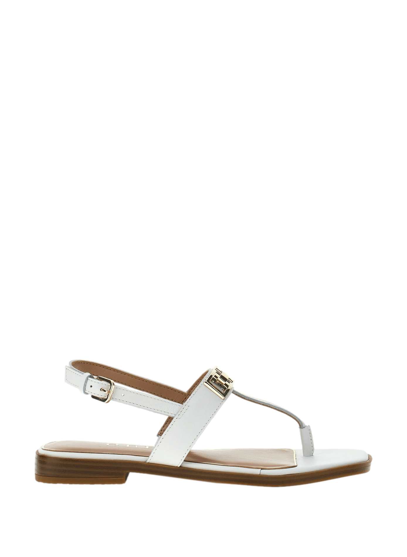 Ramiry leather sandals GUESS White