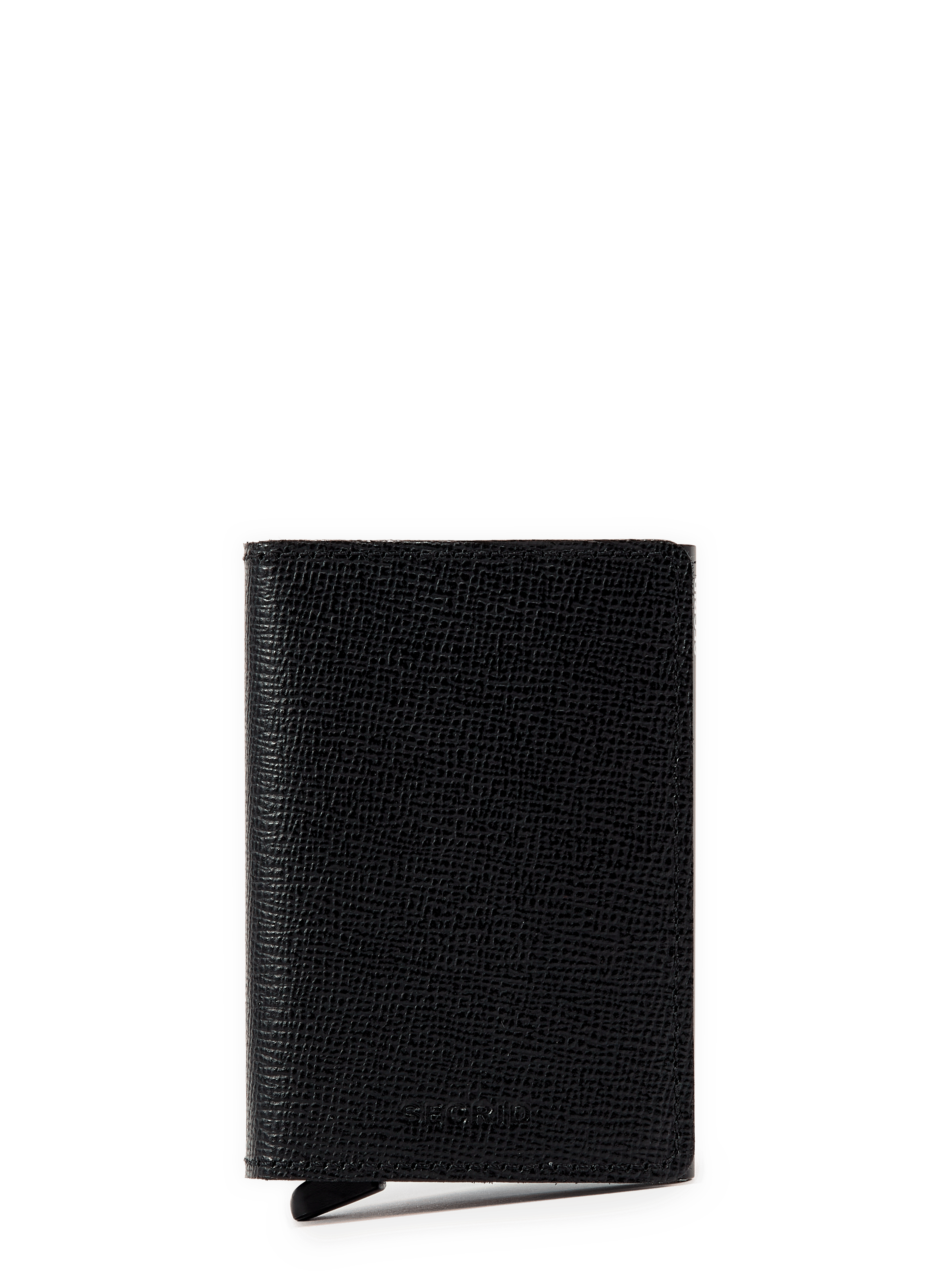 Mixed Leather Card Protective Wallet SECRID Black