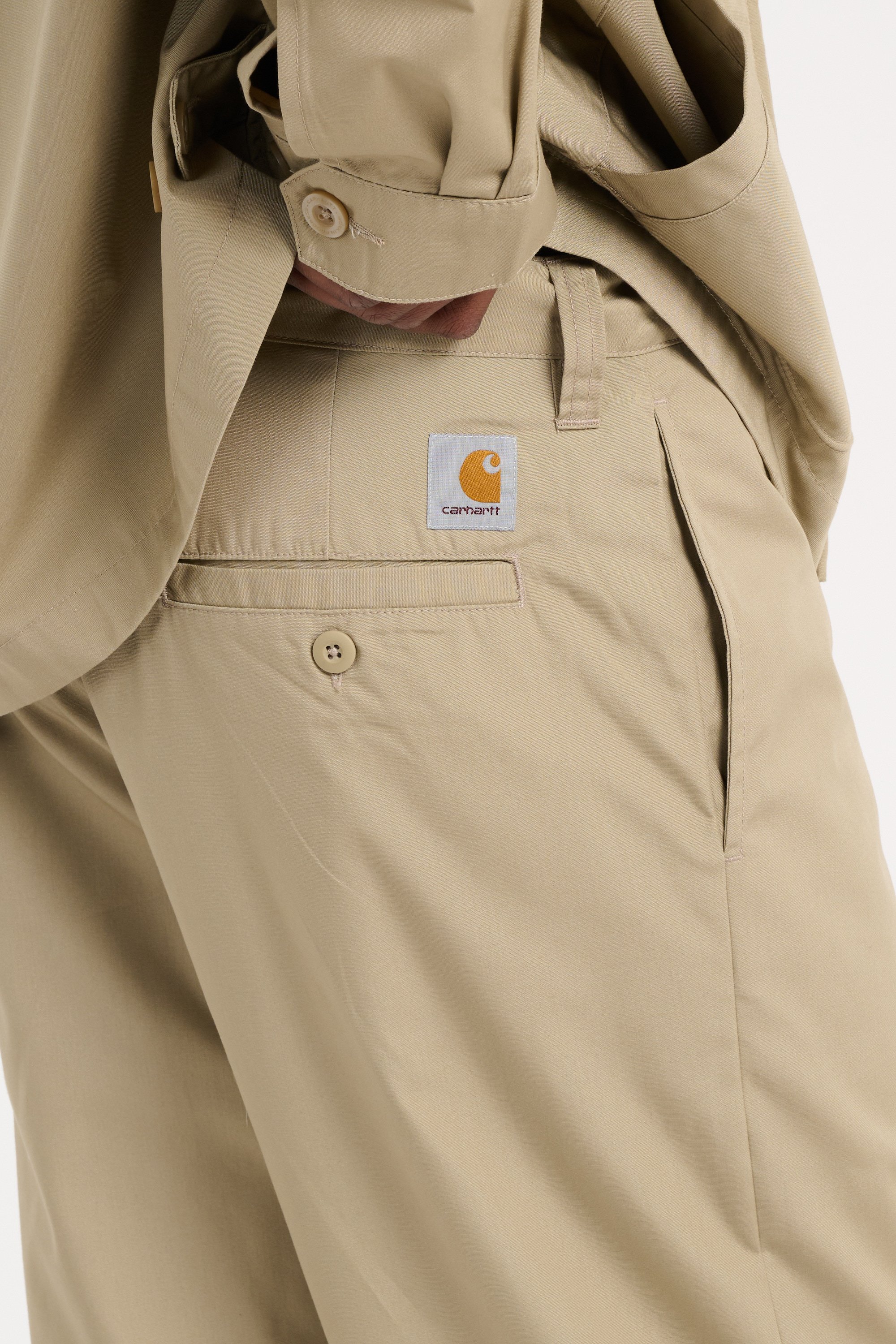 Pantalon calder pant CARHARTT WIP Beige