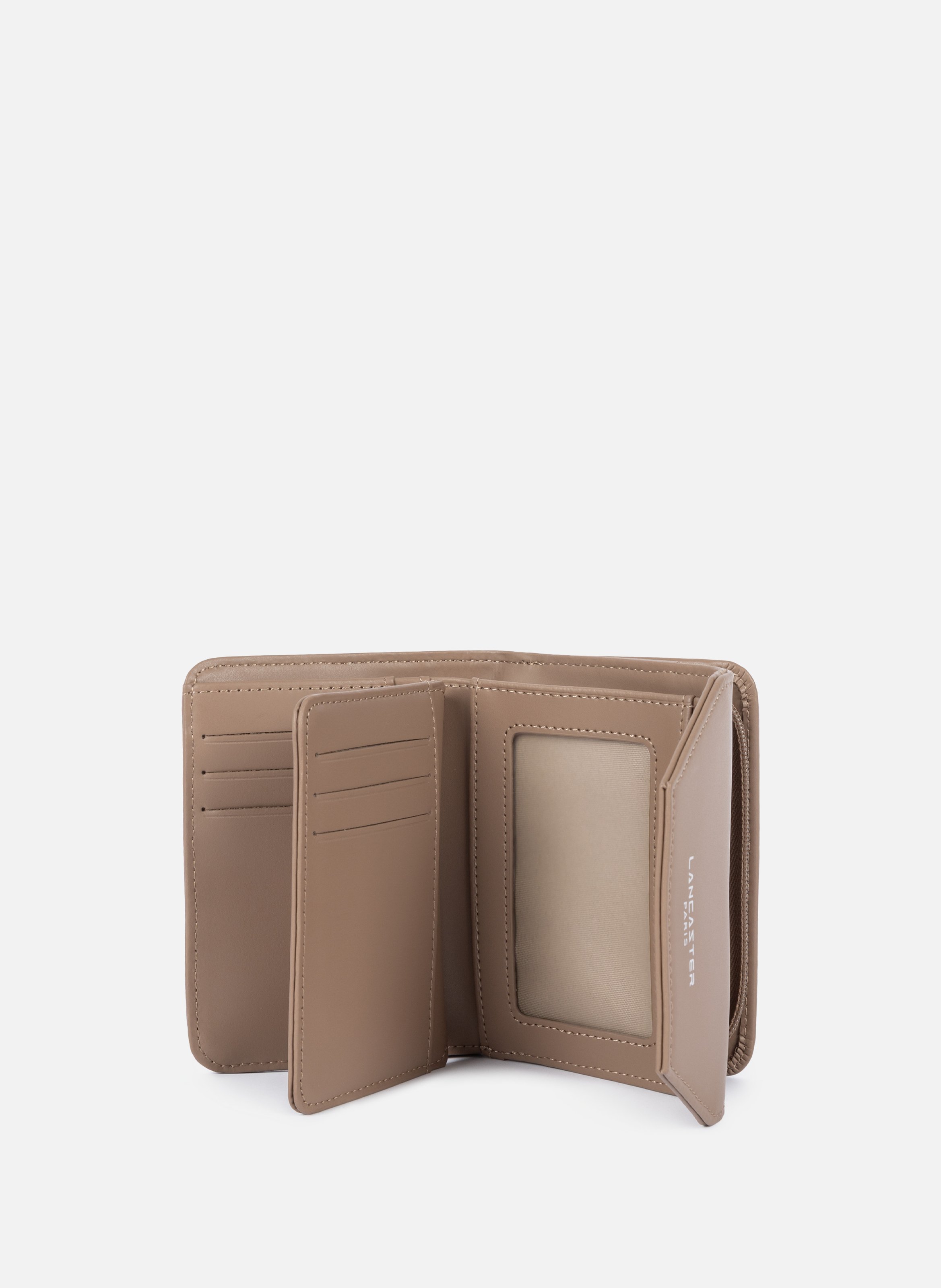 Portefeuille dos à dos - smooth LANCASTER Marron