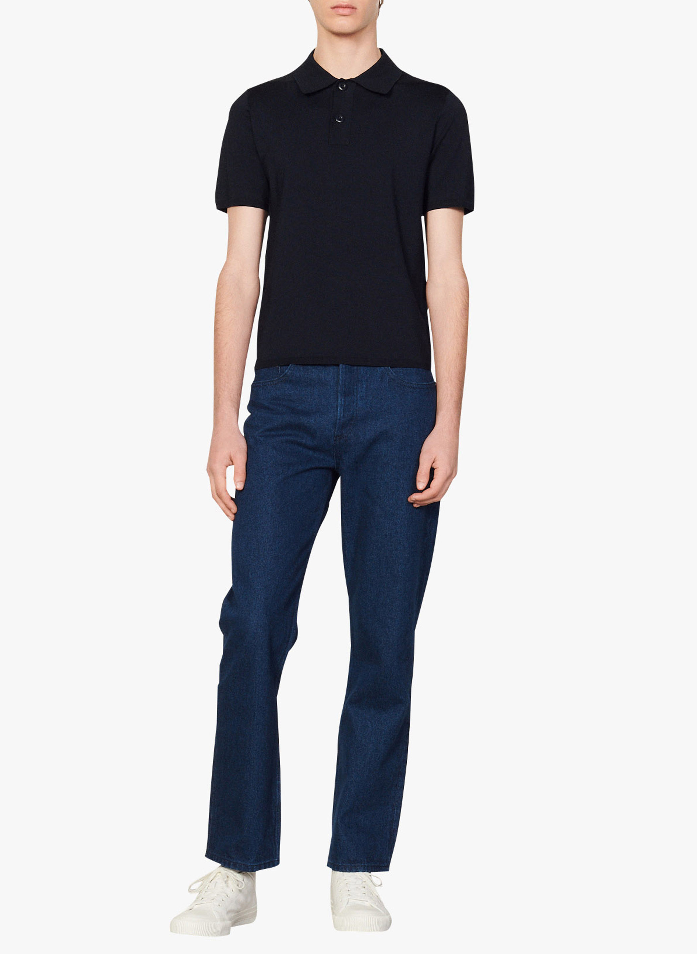 Polo regular fit | Bleu SANDRO Homme