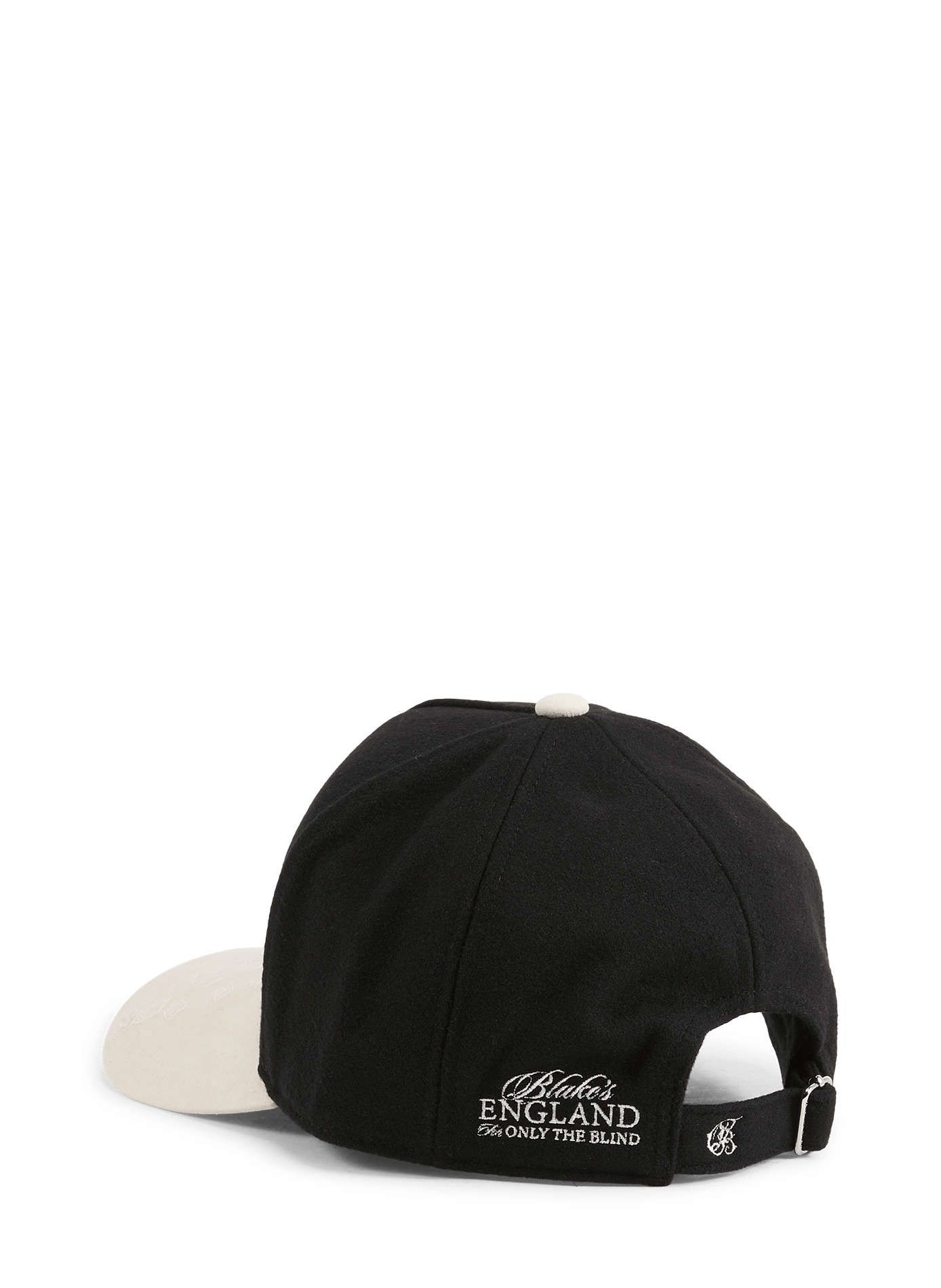 Wool-blend baseball cap ONLY THE BLIND Black