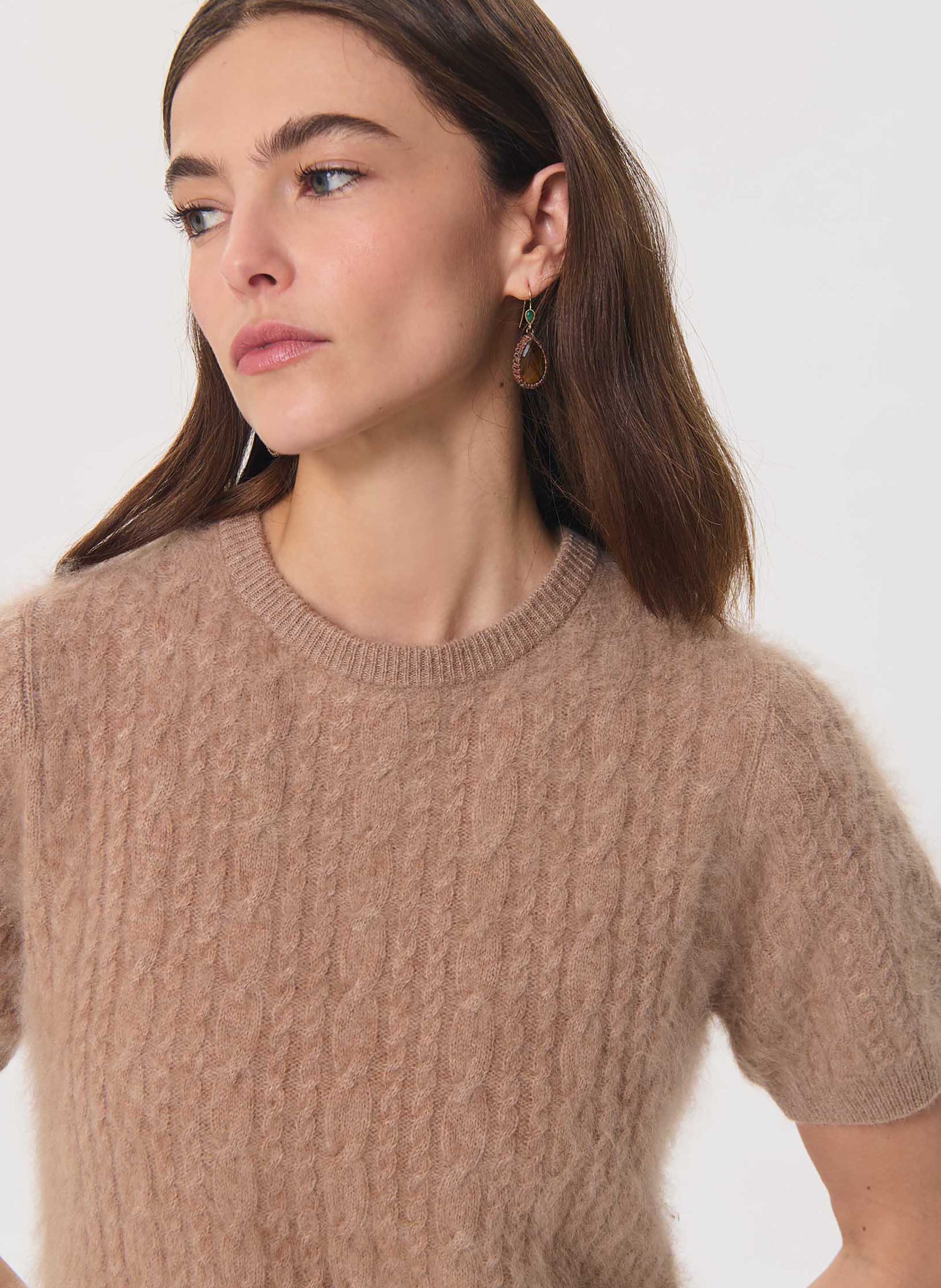 Pull pamela TARA JARMON Marron