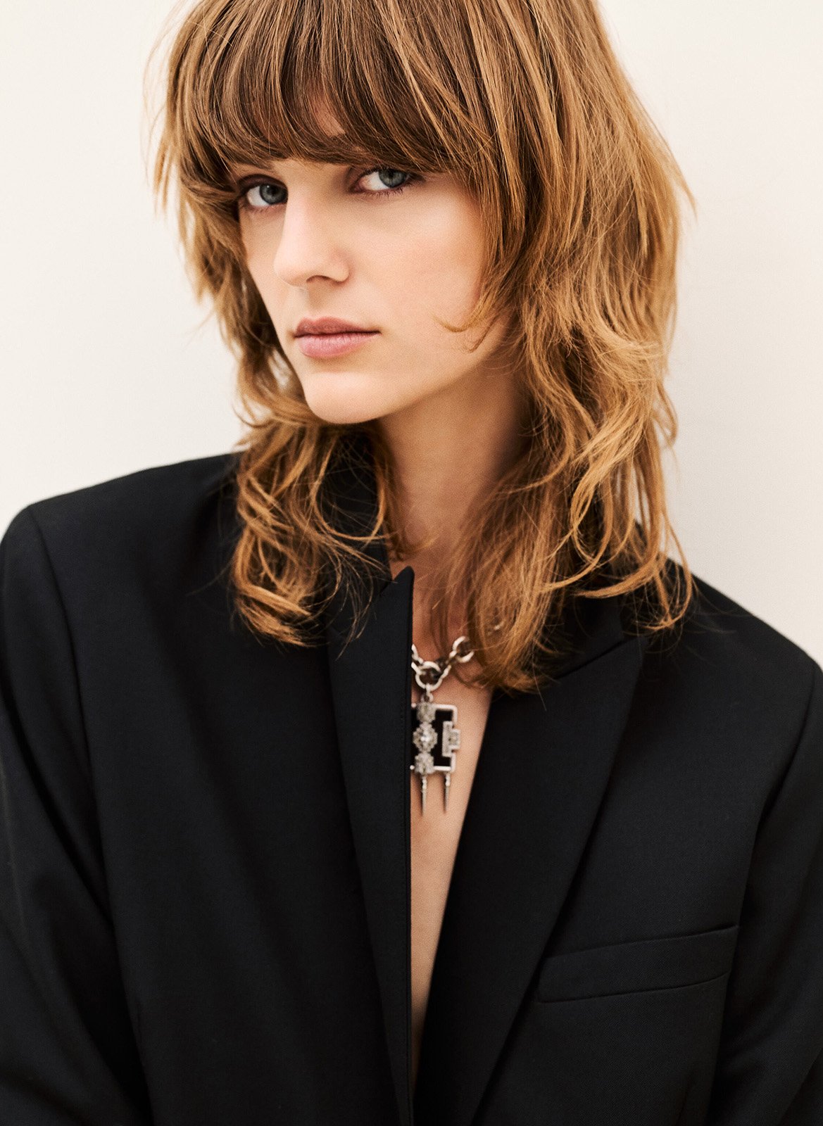 Veste tailleur oversize unie cayne | Noir BA&SH Femme