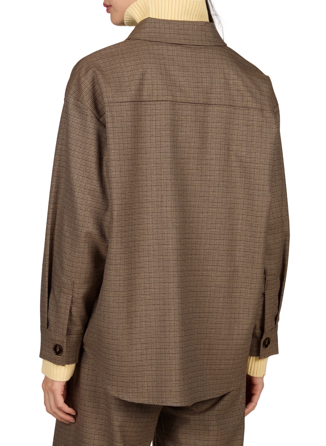 Oversize-Hemd LORD mit Print SUNCOO Beige