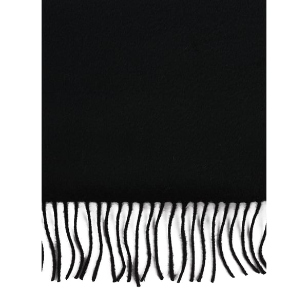 Echarpe frangée en cachemire