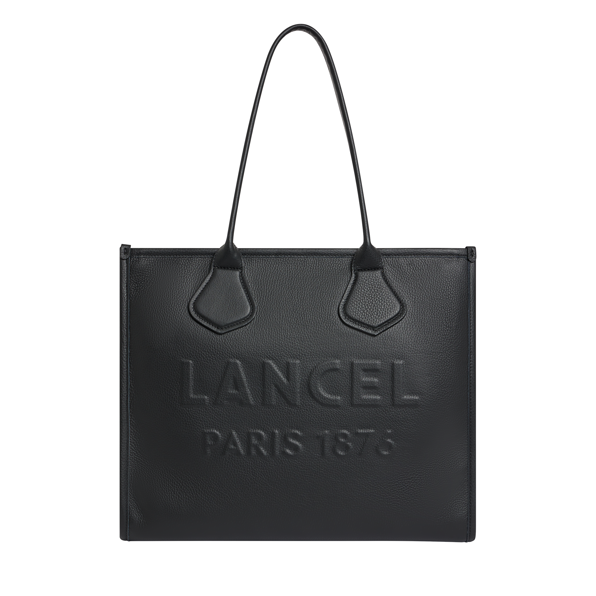 Cabas zippé l - jour de lancel LANCEL Noir