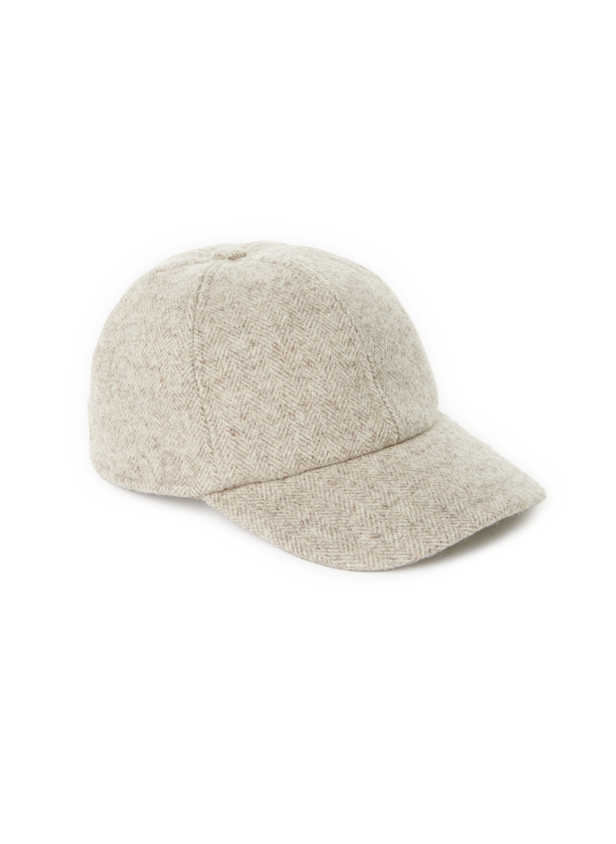 Checkered weave cap SAISON 1865 Beige