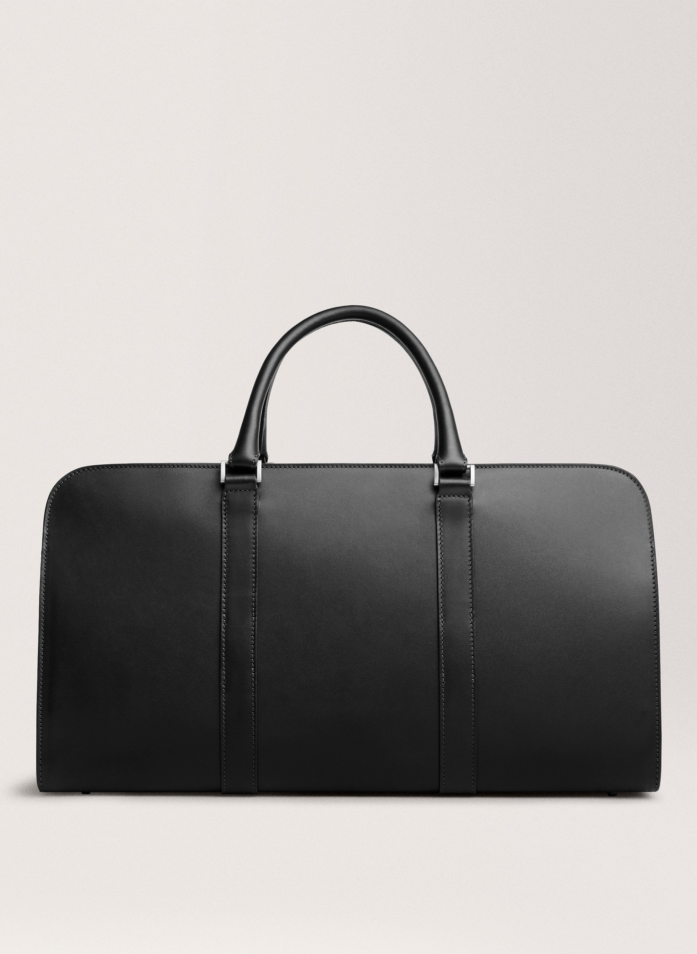 Sac de voyage 'palissy weekend' en cuir vachetta CARL FRIEDRIK Noir