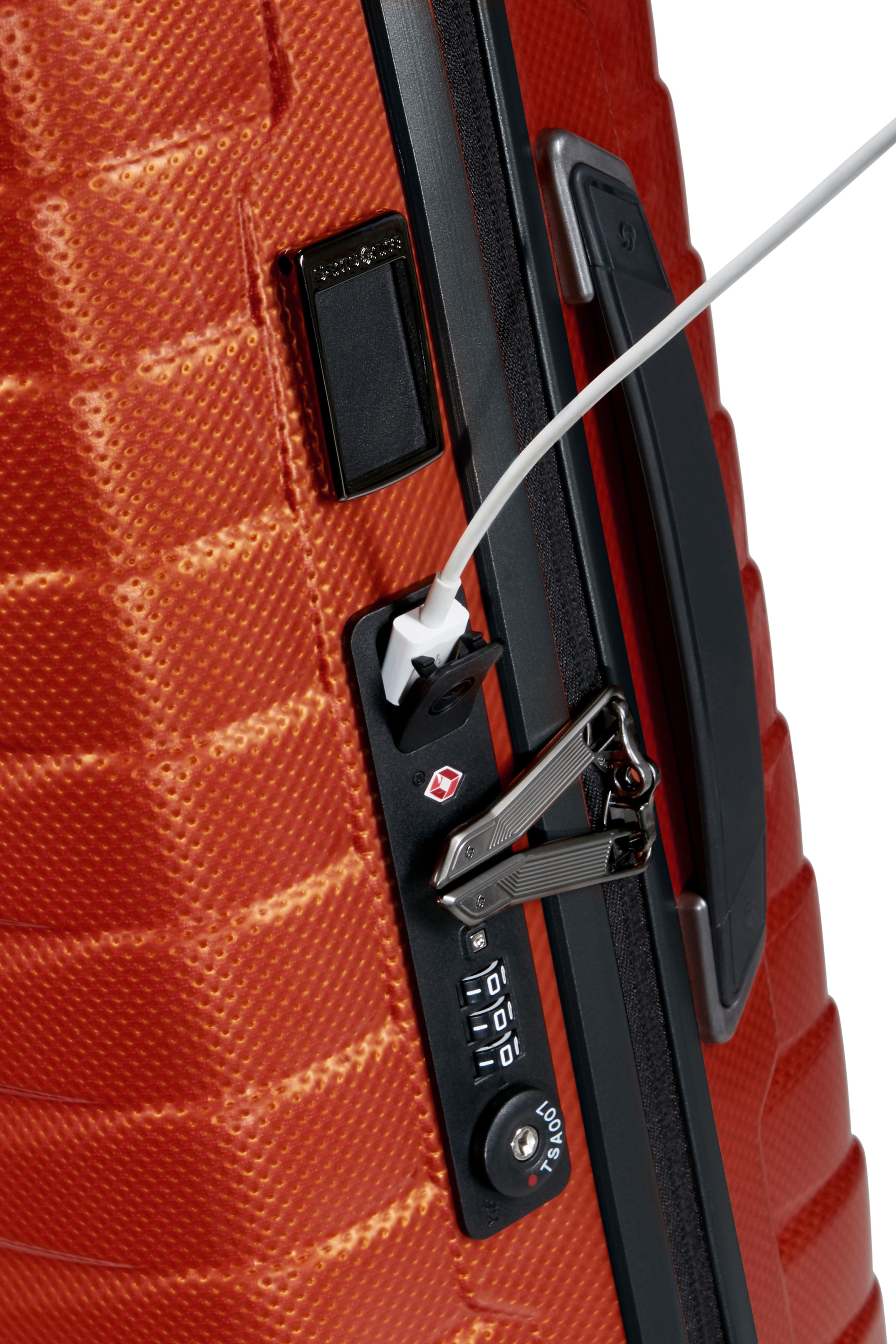 Proxis valise 4 roues taille s SAMSONITE Rouge