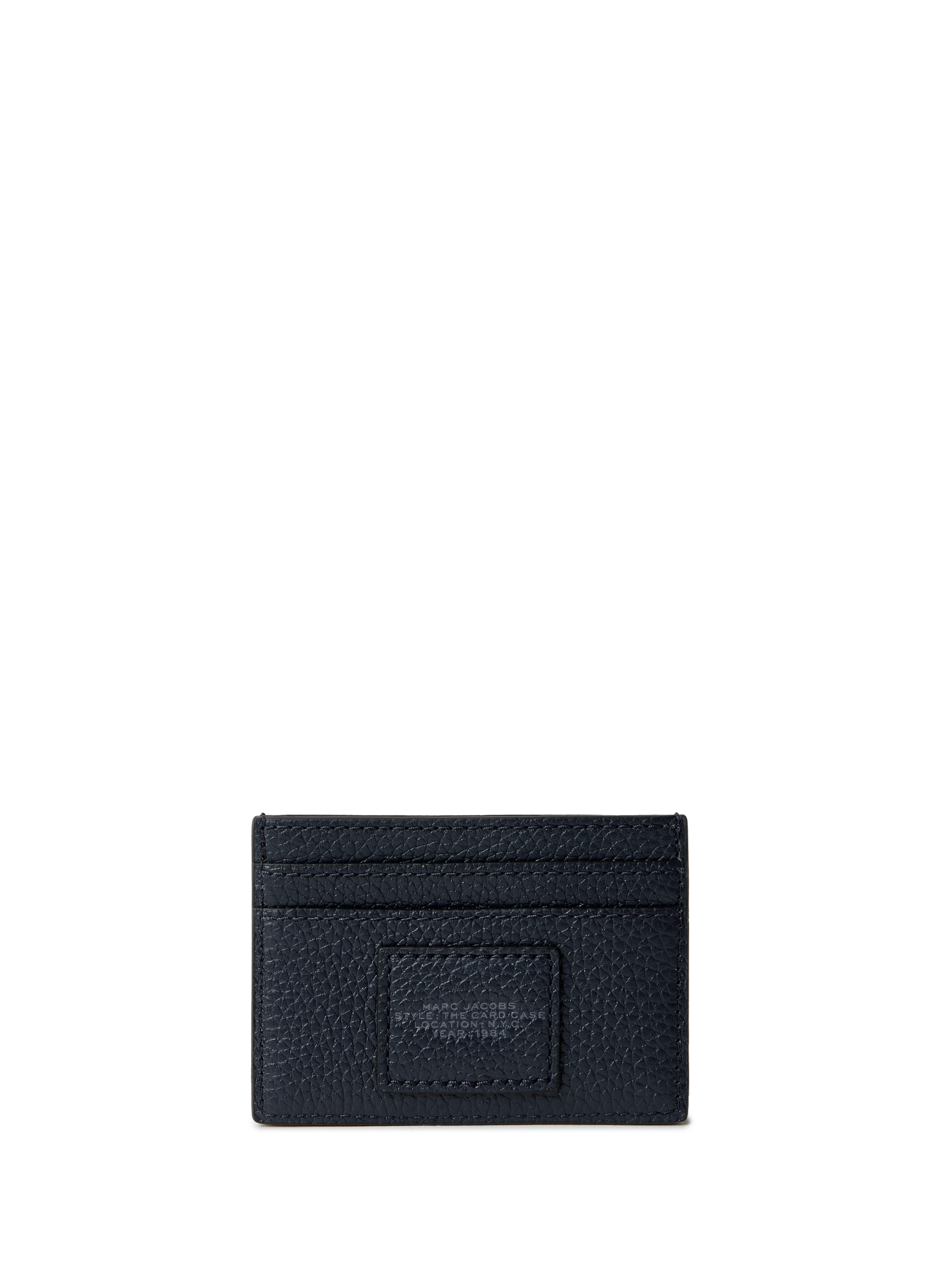  Leather card holder MARC JACOBS Blue