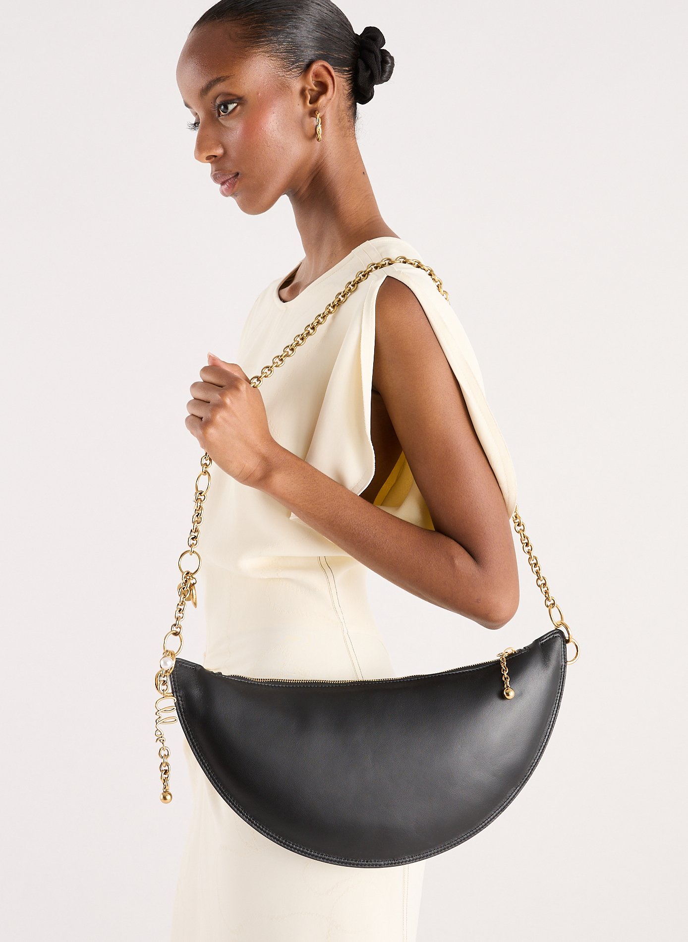 Sac Chloé Icons en cuir  CHLOÉ Noir